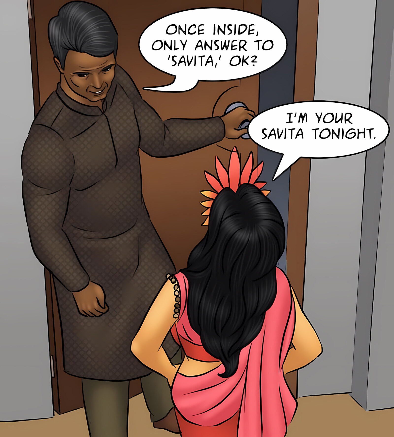 Savita Bhabhi 91-100 [Kirtu], Savita Bhabhi 95 - Burning Up With Desire, page 80 of 139