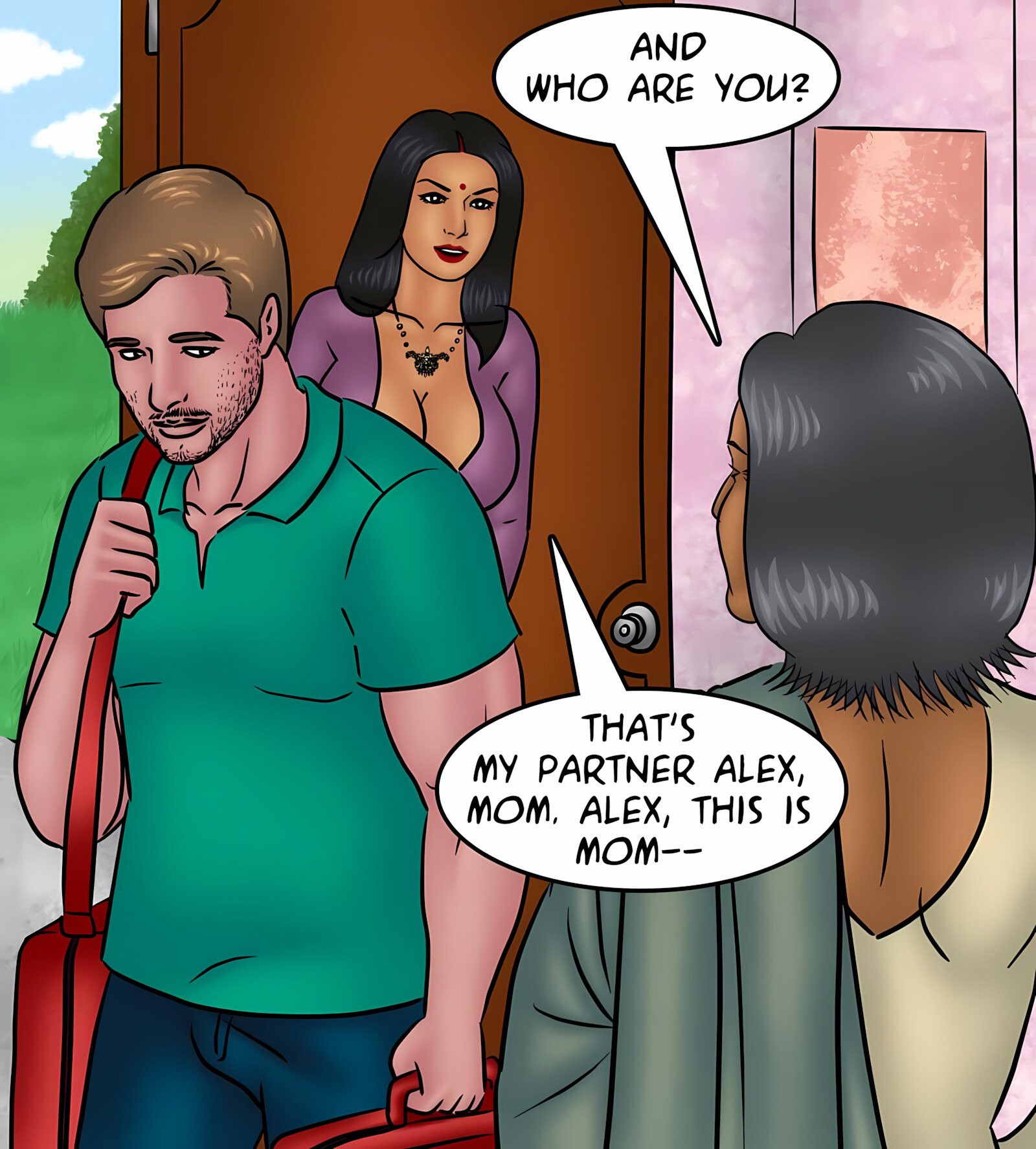 Savita Bhabhi 91-100 [Kirtu], Savita Bhabhi 94 - Double Your Pleasure, page 31 of 140