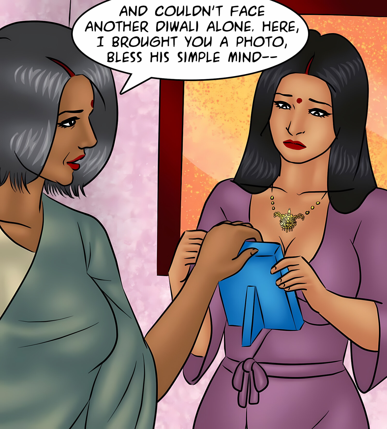 Savita Bhabhi 91-100 [Kirtu], Savita Bhabhi 94 - Double Your Pleasure, page 36 of 140