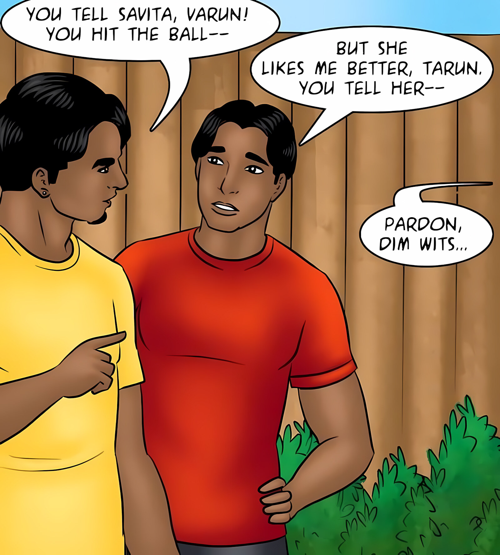 Savita Bhabhi 91-100 [Kirtu], Savita Bhabhi 94 - Double Your Pleasure, page 62 of 140