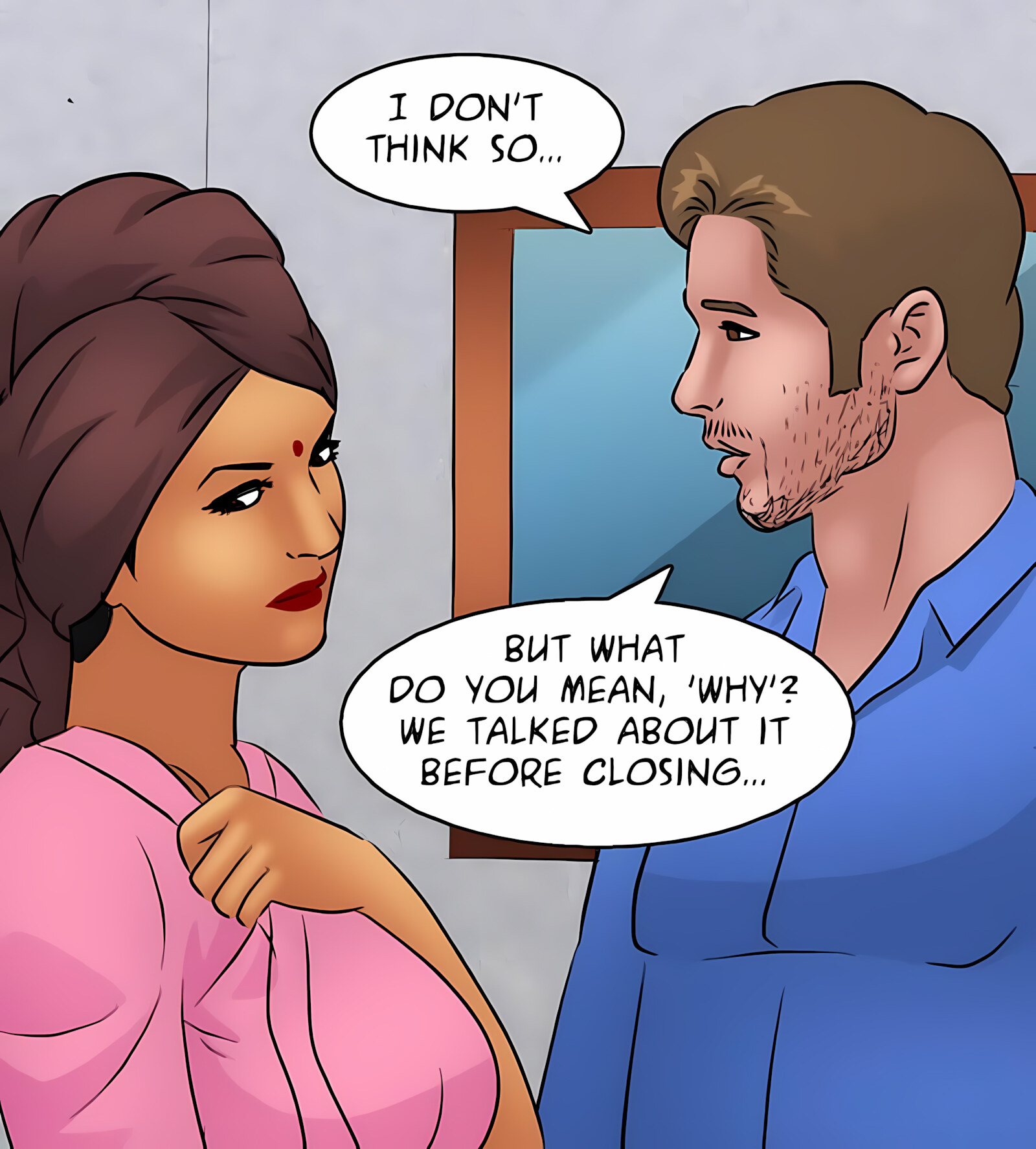 Savita Bhabhi 91-100 [Kirtu], Savita Bhabhi 93 - Wearing the Horns, page 26 of 137