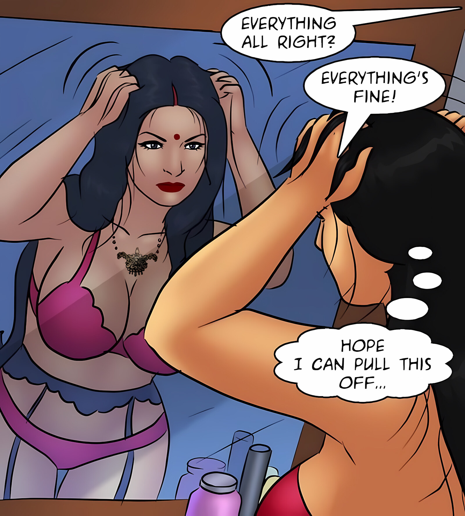Savita Bhabhi 91-100 [Kirtu], Savita Bhabhi 93 - Wearing the Horns, page 66 of 137