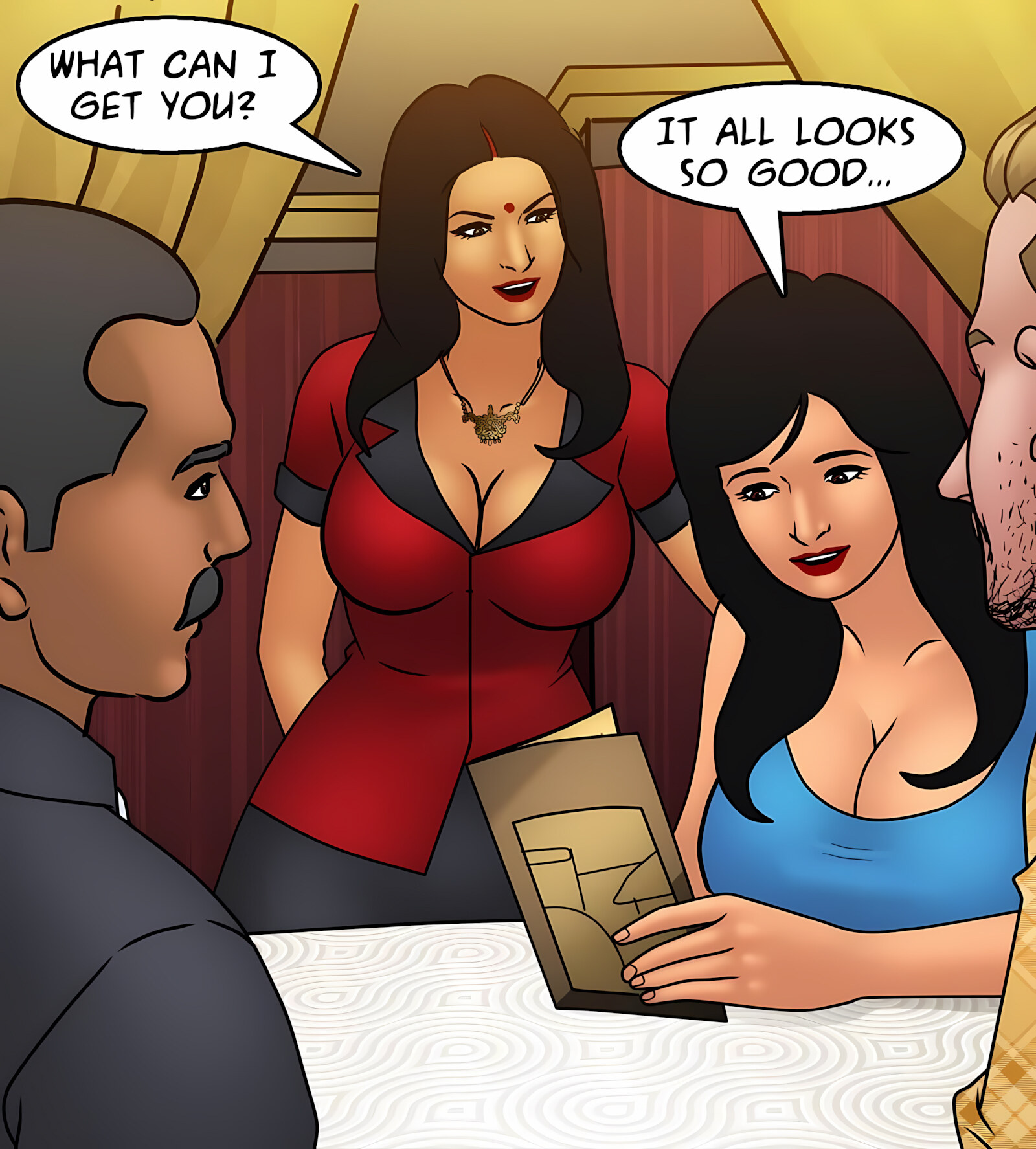 Savita Bhabhi 91-100 [Kirtu], Savita Bhabhi 92 - Grand Opening, page 11 of 133