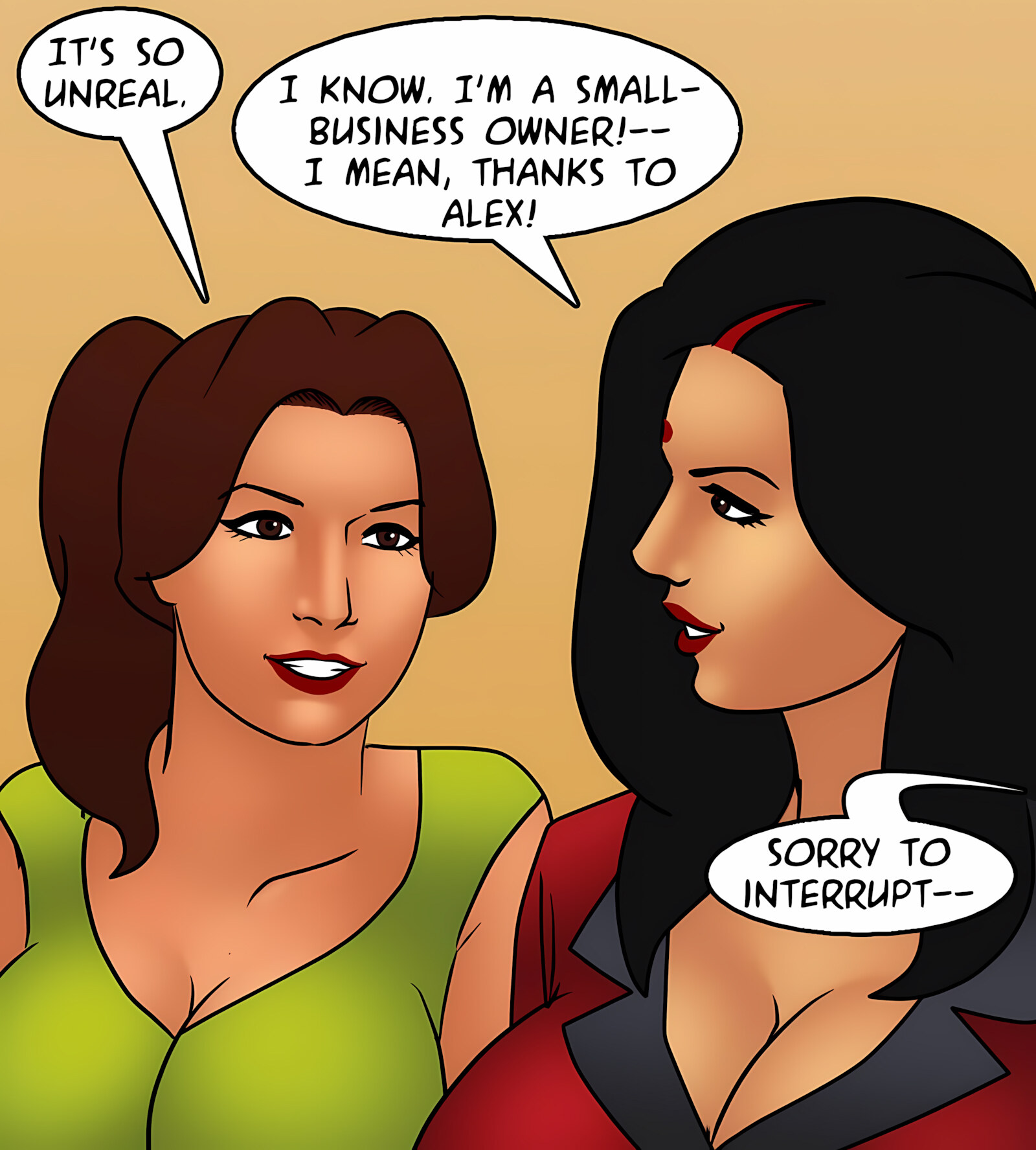 Savita Bhabhi 91-100 [Kirtu], Savita Bhabhi 92 - Grand Opening, page 21 of 133
