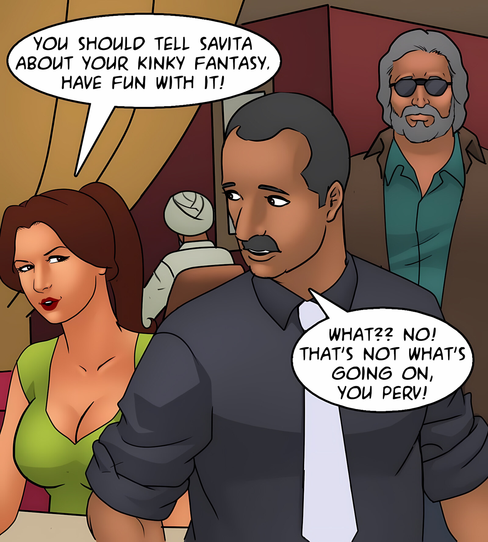 Savita Bhabhi 91-100 [Kirtu], Savita Bhabhi 92 - Grand Opening, page 34 of 133