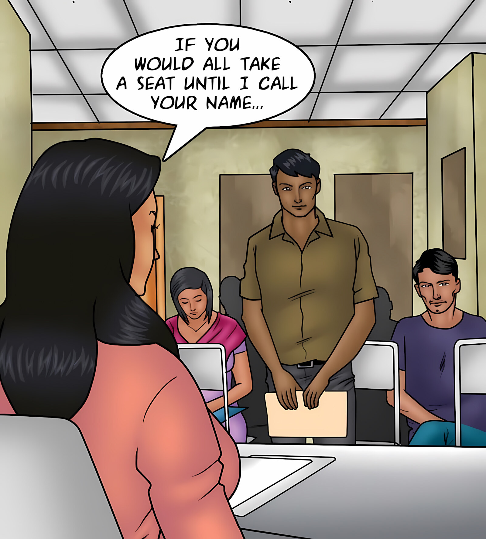 Savita Bhabhi 91-100 [Kirtu], Savita Bhabhi 91 - Now Hiring, page 19 of 136