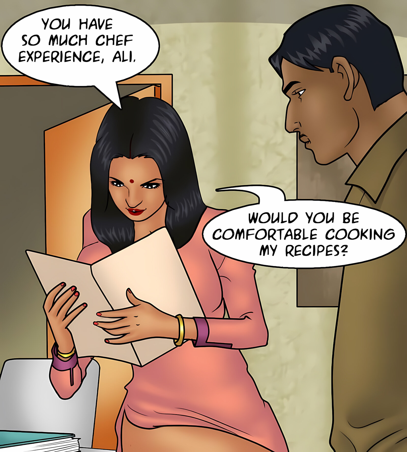 Savita Bhabhi 91-100 [Kirtu], Savita Bhabhi 91 - Now Hiring, page 21 of 136