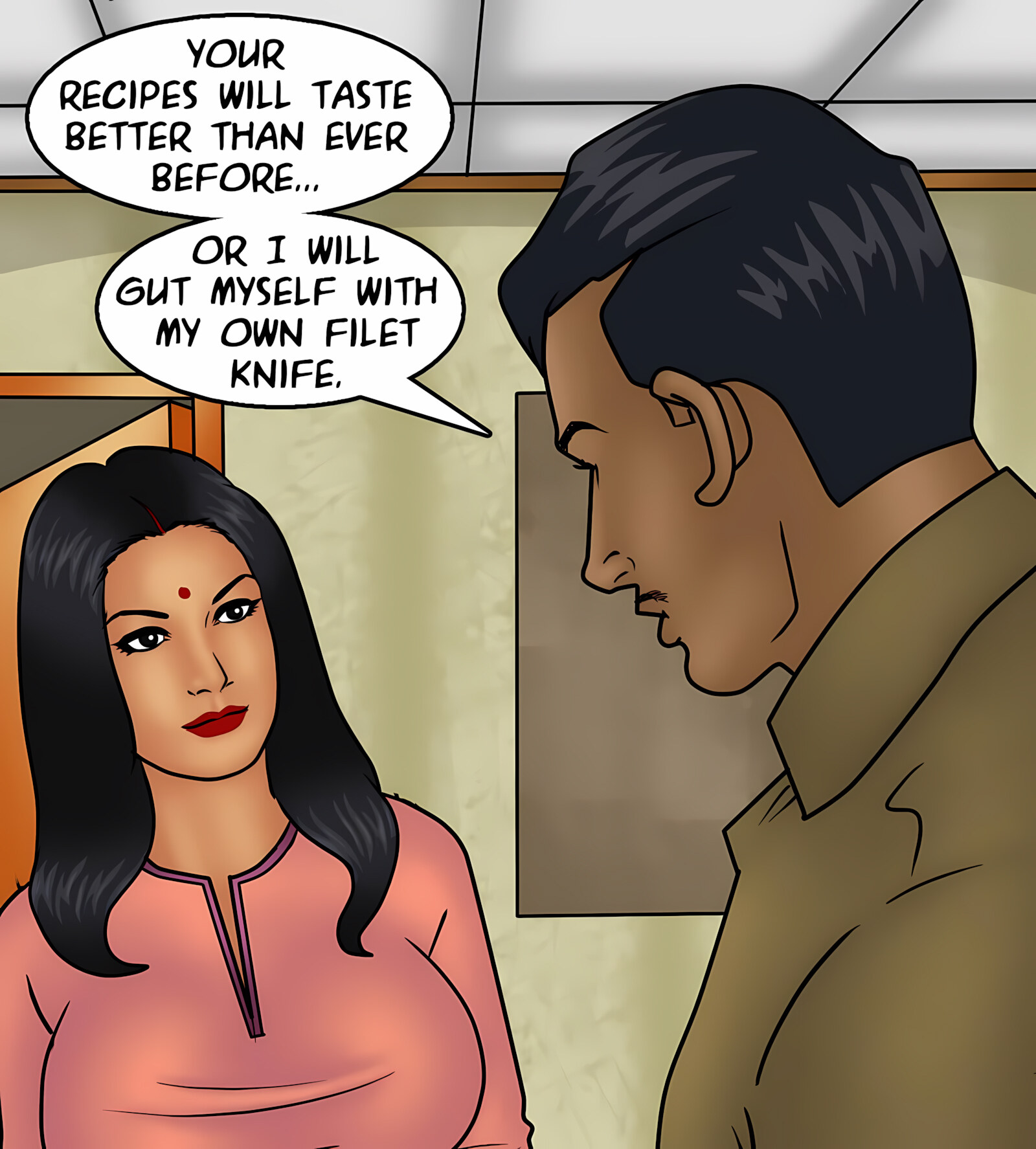 Savita Bhabhi 91-100 [Kirtu], Savita Bhabhi 91 - Now Hiring, page 22 of 136