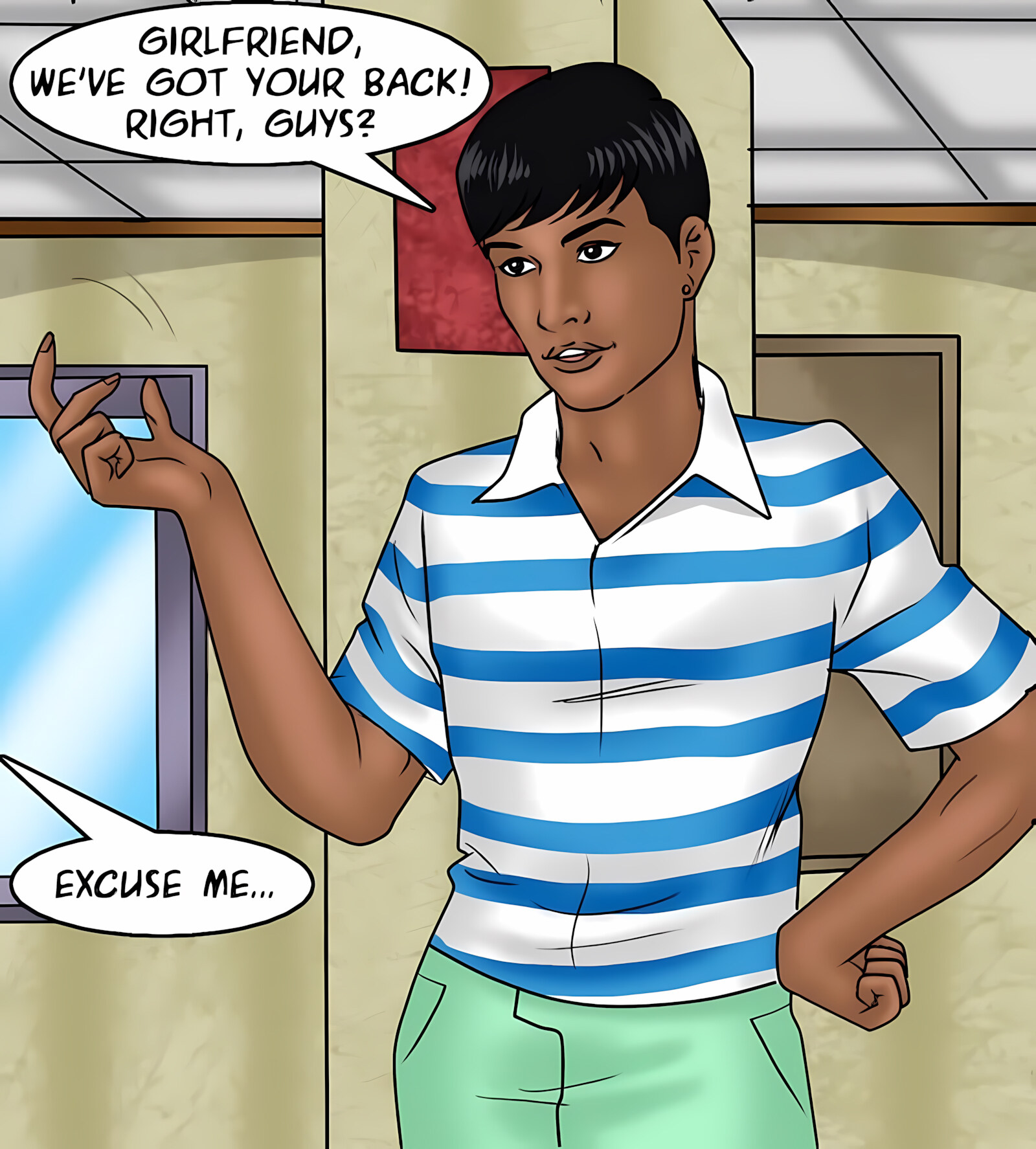 Savita Bhabhi 91-100 [Kirtu], Savita Bhabhi 91 - Now Hiring, page 31 of 136