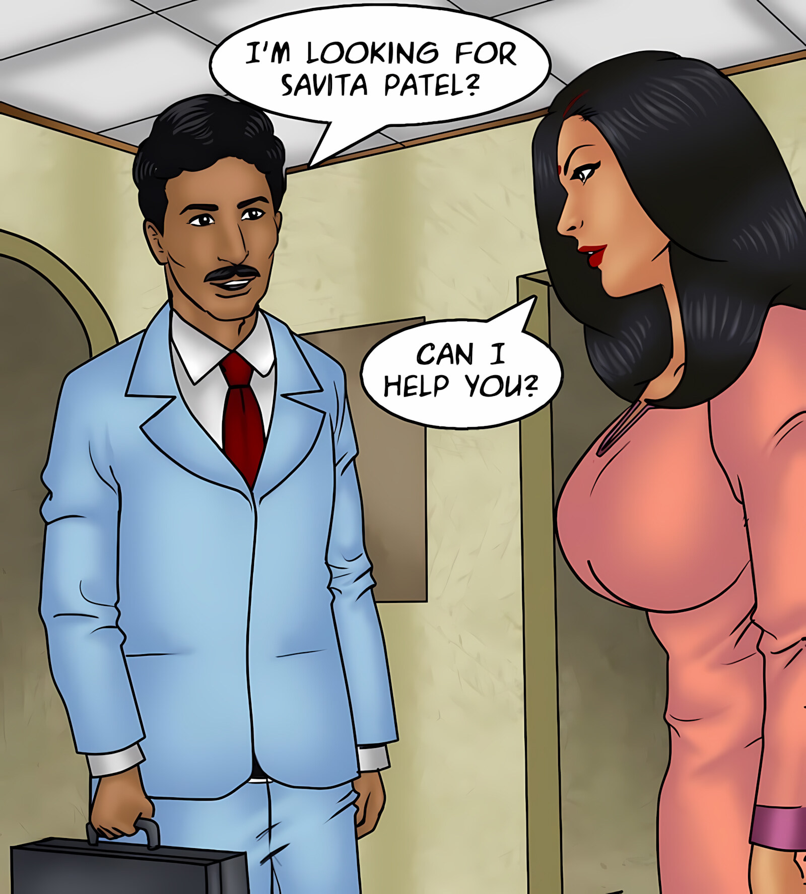 Savita Bhabhi 91-100 [Kirtu], Savita Bhabhi 91 - Now Hiring, page 32 of 136
