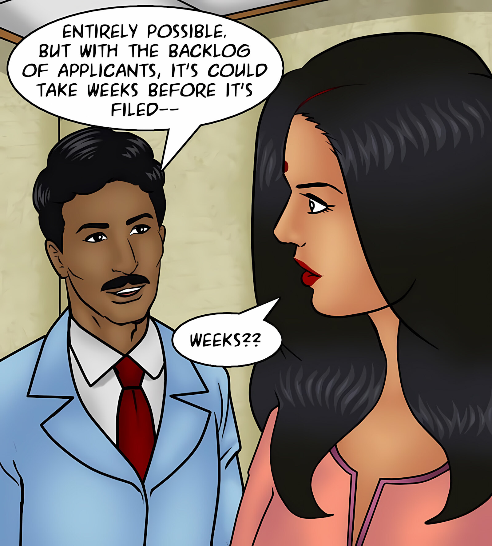 Savita Bhabhi 91-100 [Kirtu], Savita Bhabhi 91 - Now Hiring, page 36 of 136