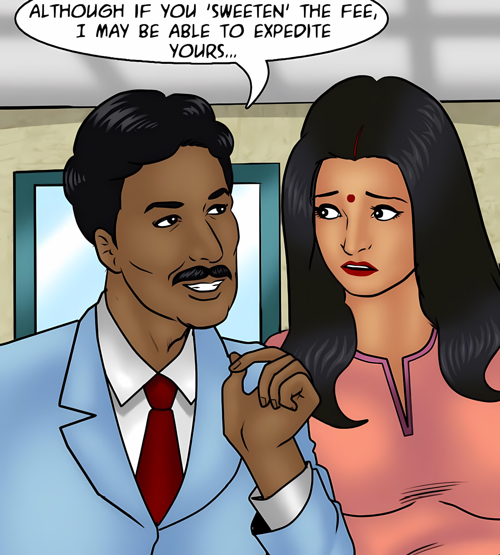 Savita Bhabhi 91-100 [Kirtu], Savita Bhabhi 91 - Now Hiring, page 38 of 136