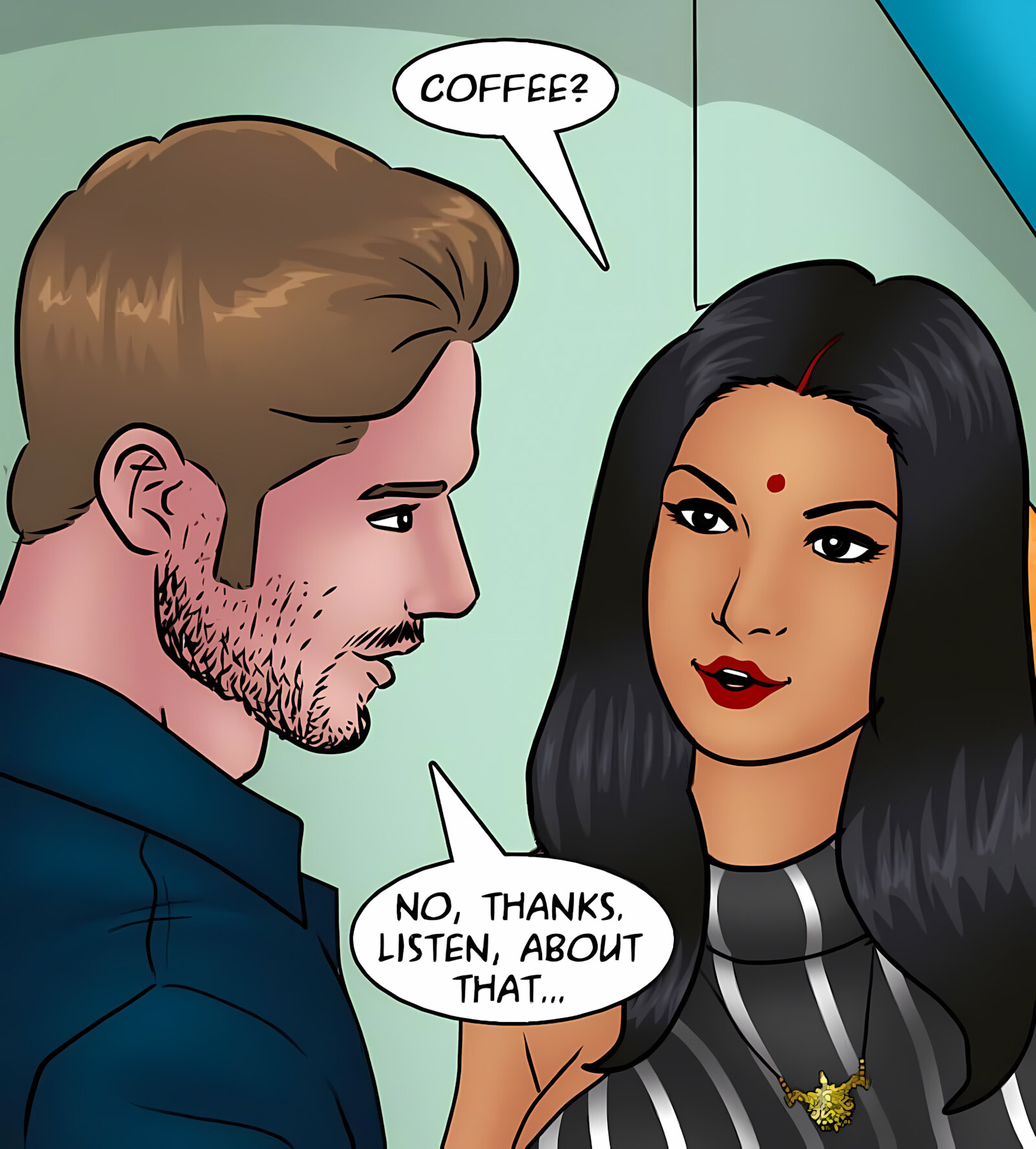 Savita Bhabhi 91-100 [Kirtu], Savita Bhabhi 91 - Now Hiring, page 5 of 136