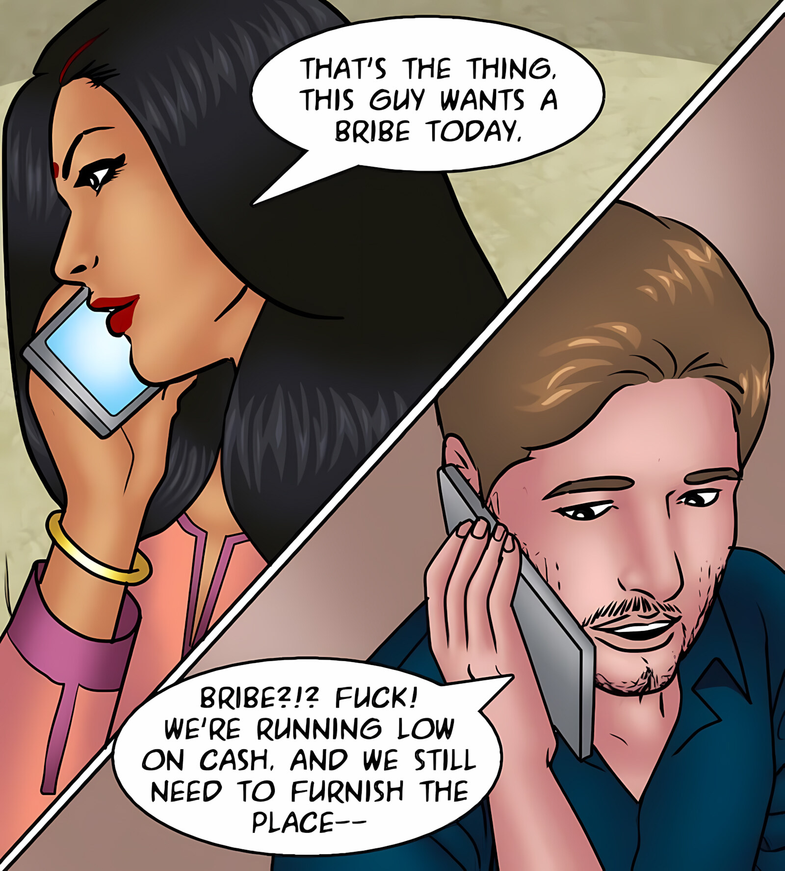 Savita Bhabhi 91-100 [Kirtu], Savita Bhabhi 91 - Now Hiring, page 43 of 136