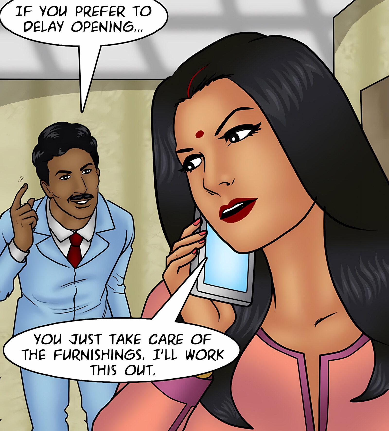 Savita Bhabhi 91-100 [Kirtu], Savita Bhabhi 91 - Now Hiring, page 44 of 136
