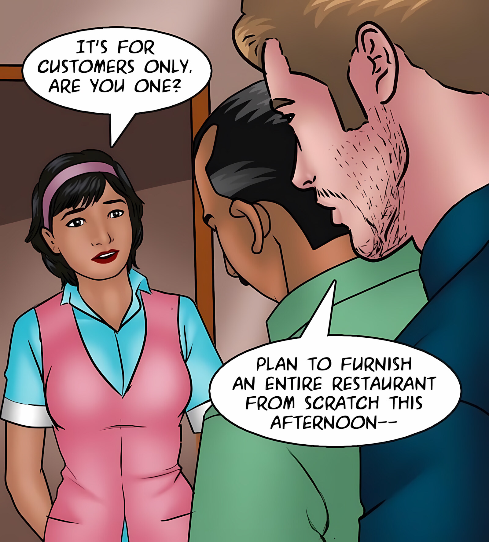 Savita Bhabhi 91-100 [Kirtu], Savita Bhabhi 91 - Now Hiring, page 52 of 136