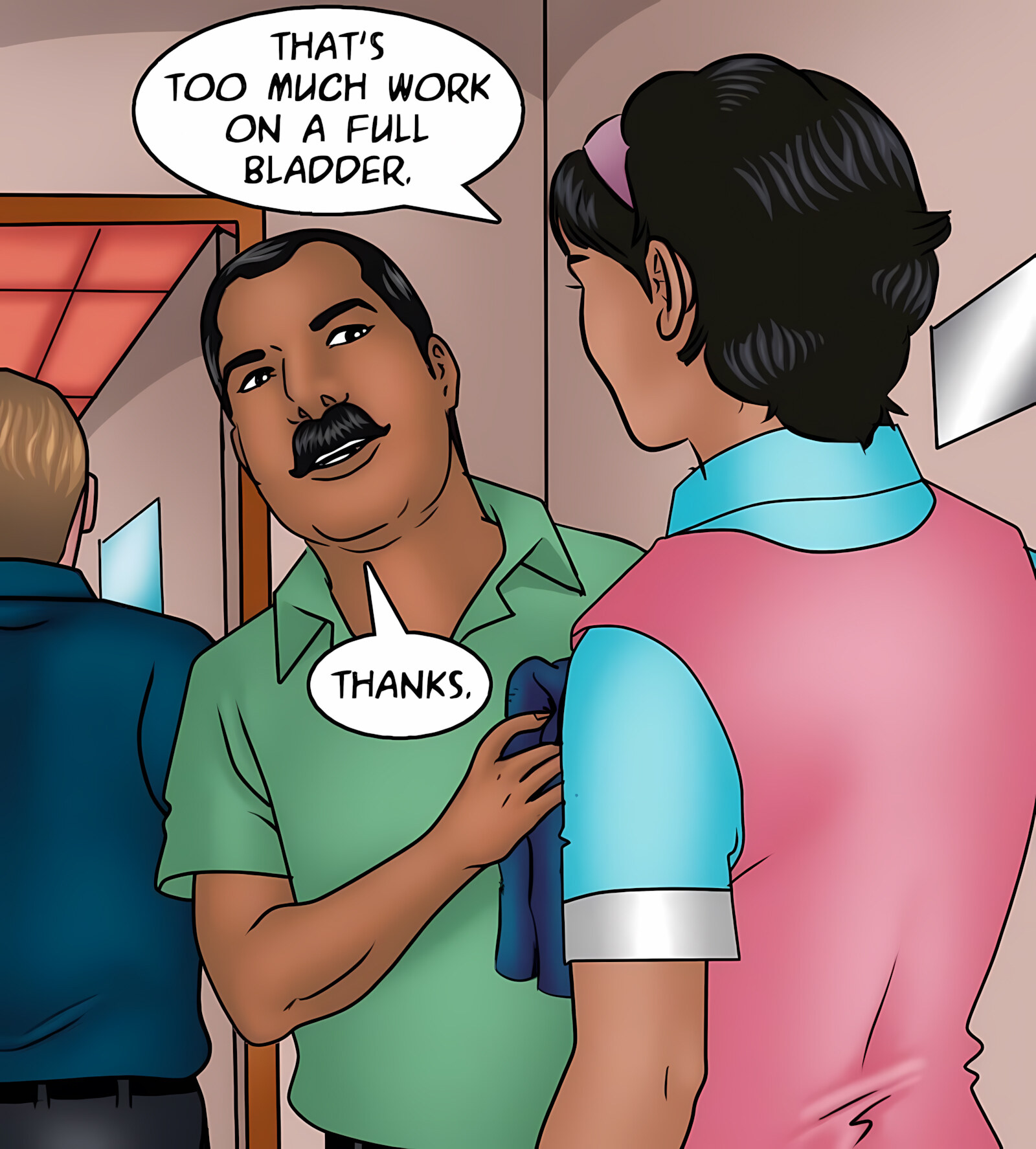 Savita Bhabhi 91-100 [Kirtu], Savita Bhabhi 91 - Now Hiring, page 54 of 136
