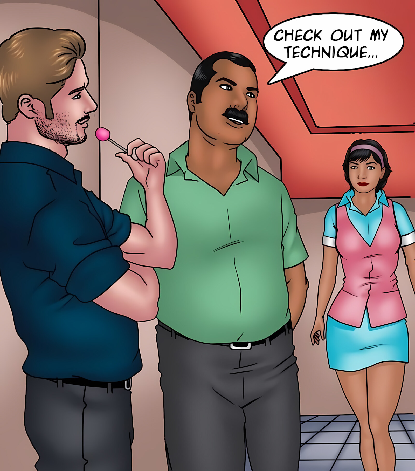 Savita Bhabhi 91-100 [Kirtu], Savita Bhabhi 91 - Now Hiring, page 62 of 136