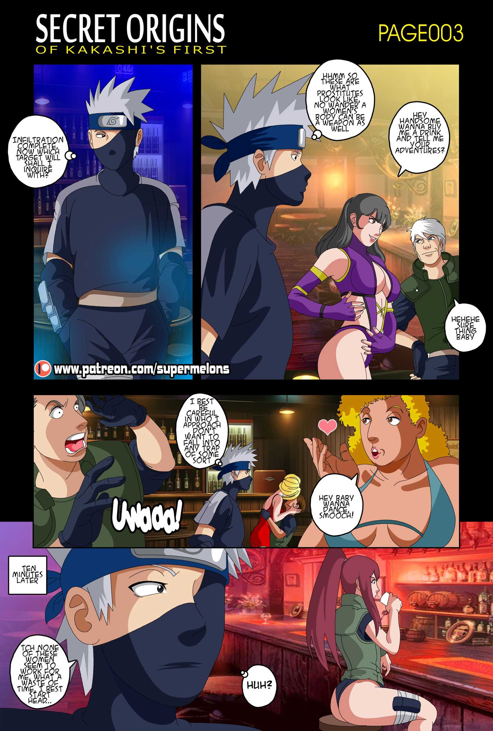 Secret Origins Of Kakashi’s First [Super Melons], Secret Origins Of Kakashi’s First, page 4 of 50