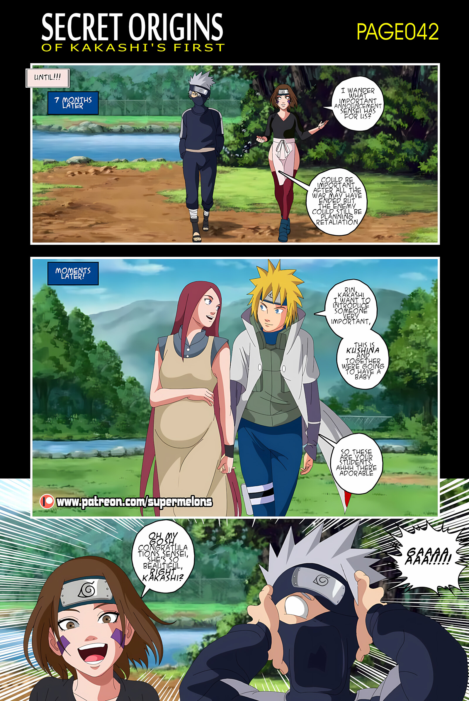 Secret Origins Of Kakashi’s First [Super Melons], Secret Origins Of Kakashi’s First, page 43 of 50