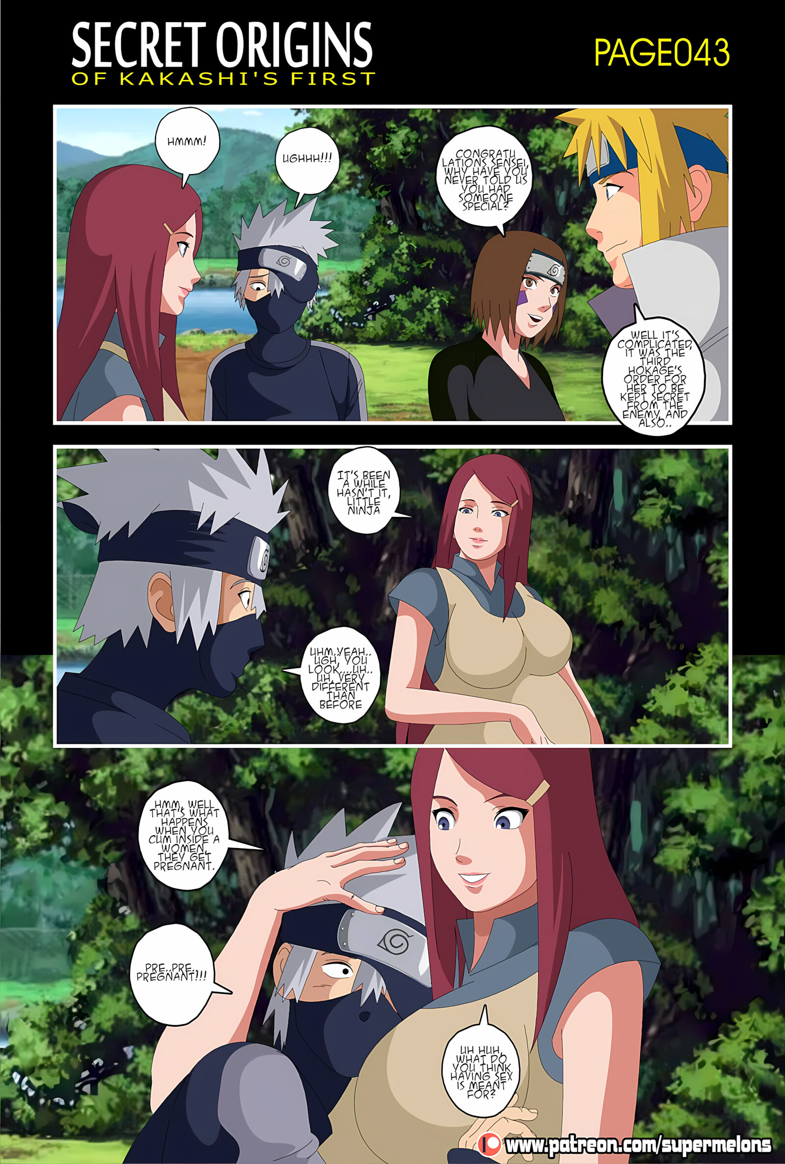 Secret Origins Of Kakashi’s First [Super Melons], Secret Origins Of Kakashi’s First, page 44 of 50