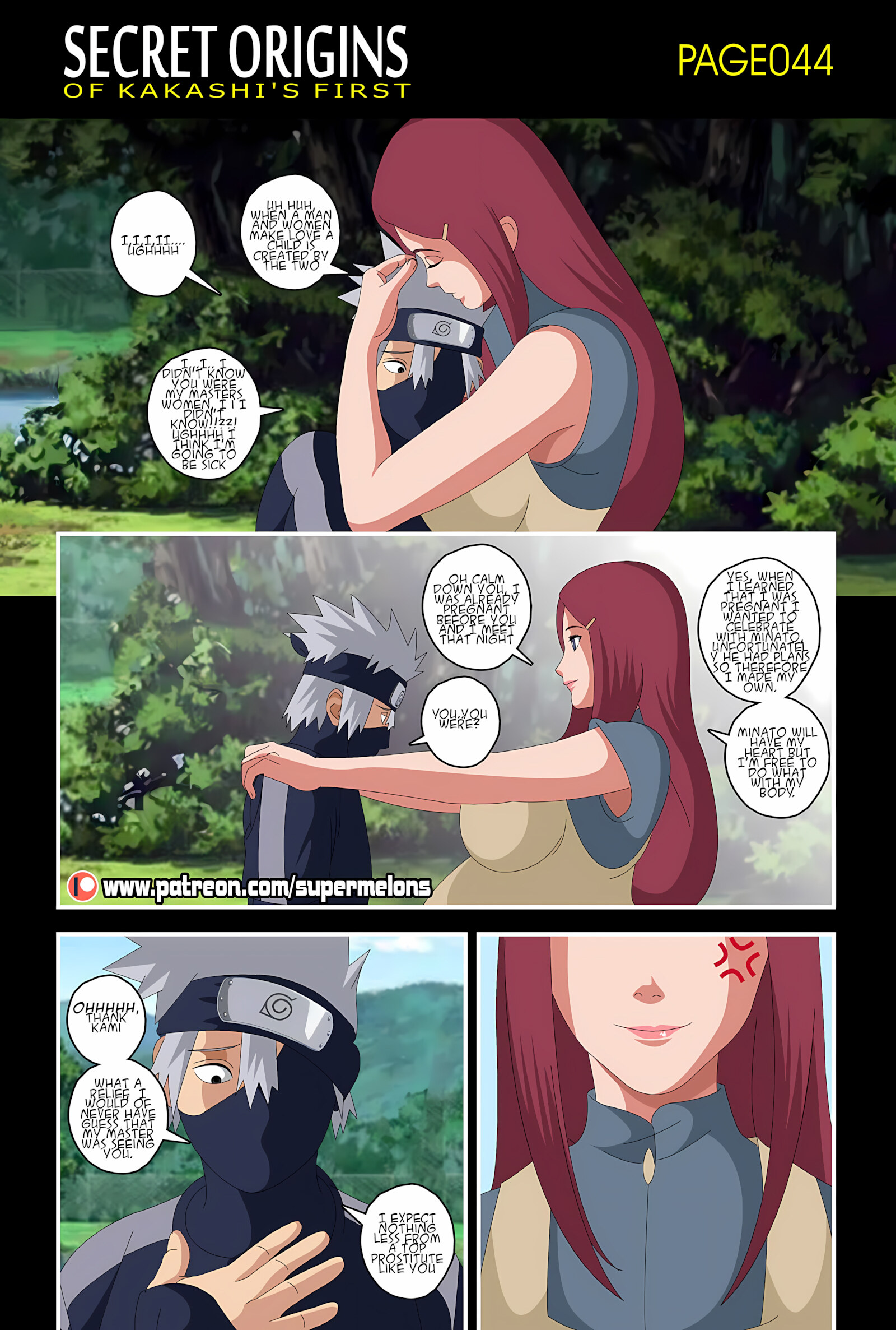 Secret Origins Of Kakashi’s First [Super Melons], Secret Origins Of Kakashi’s First, page 45 of 50