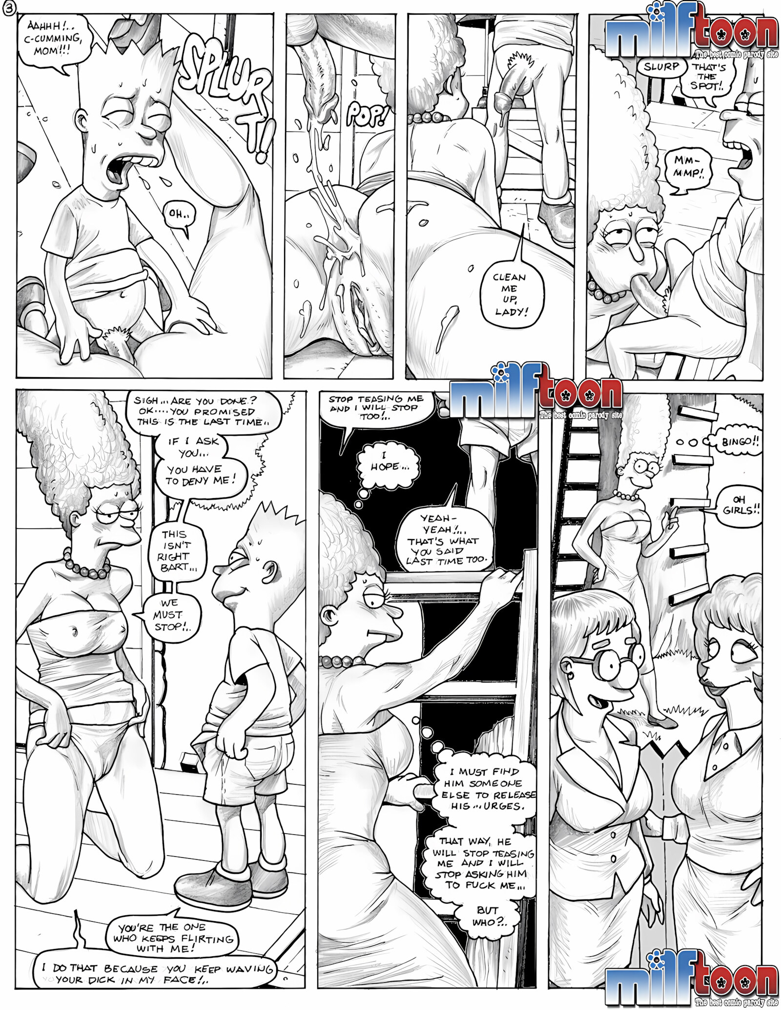 Simpsex [Milftoon], Simpsex, page 3 of 9