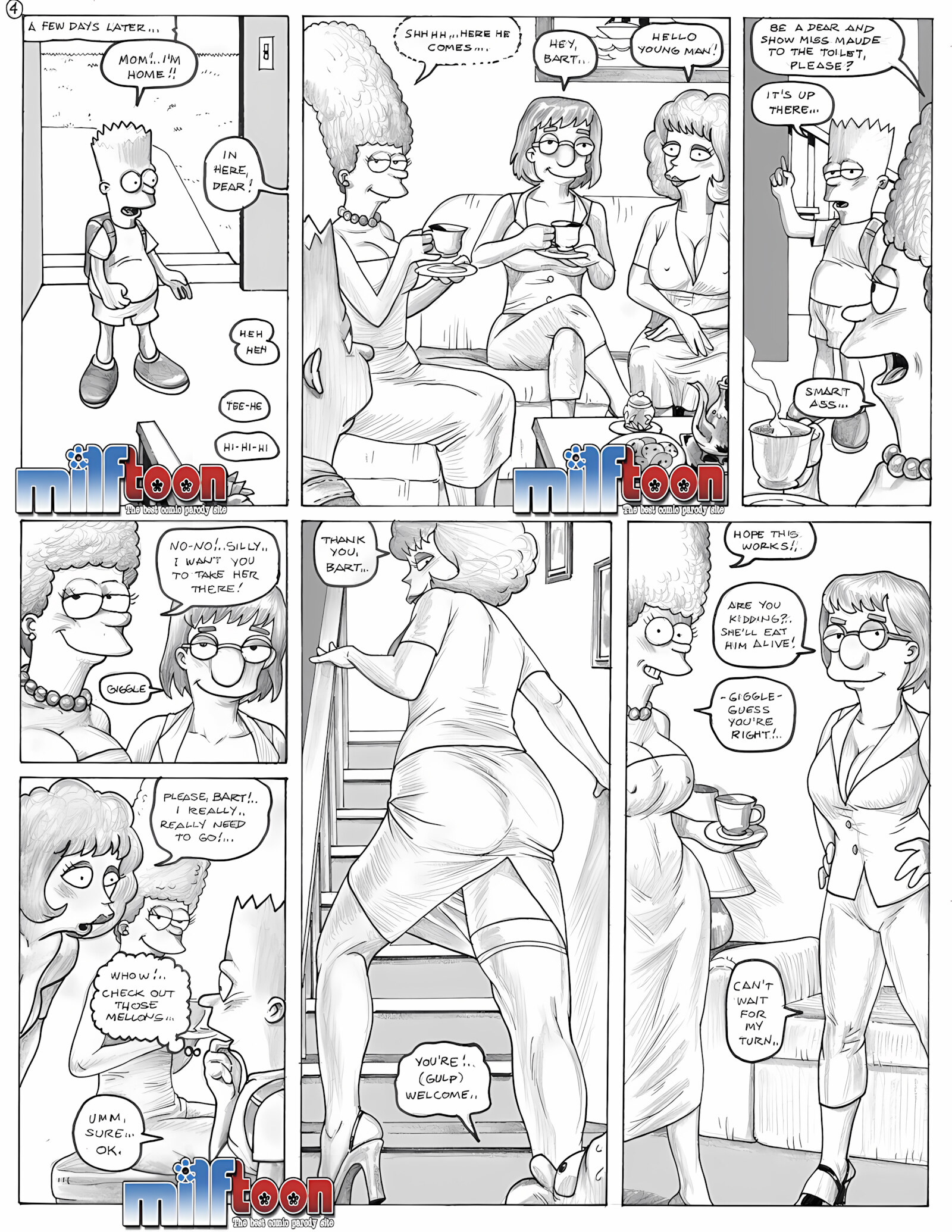 Simpsex [Milftoon], Simpsex, page 4 of 9