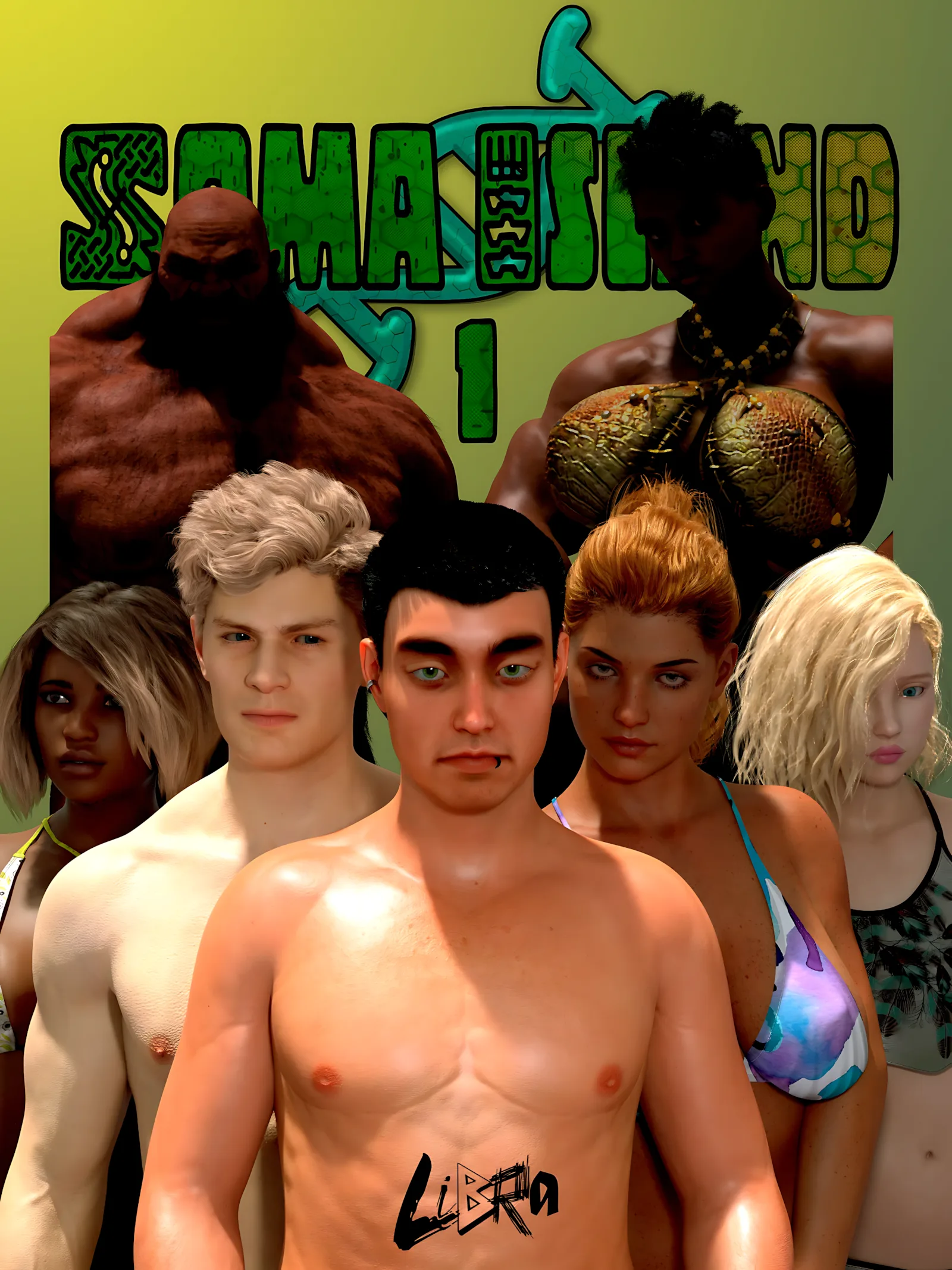 Soma Island [Libra], Soma Island 1, page 1 of 20