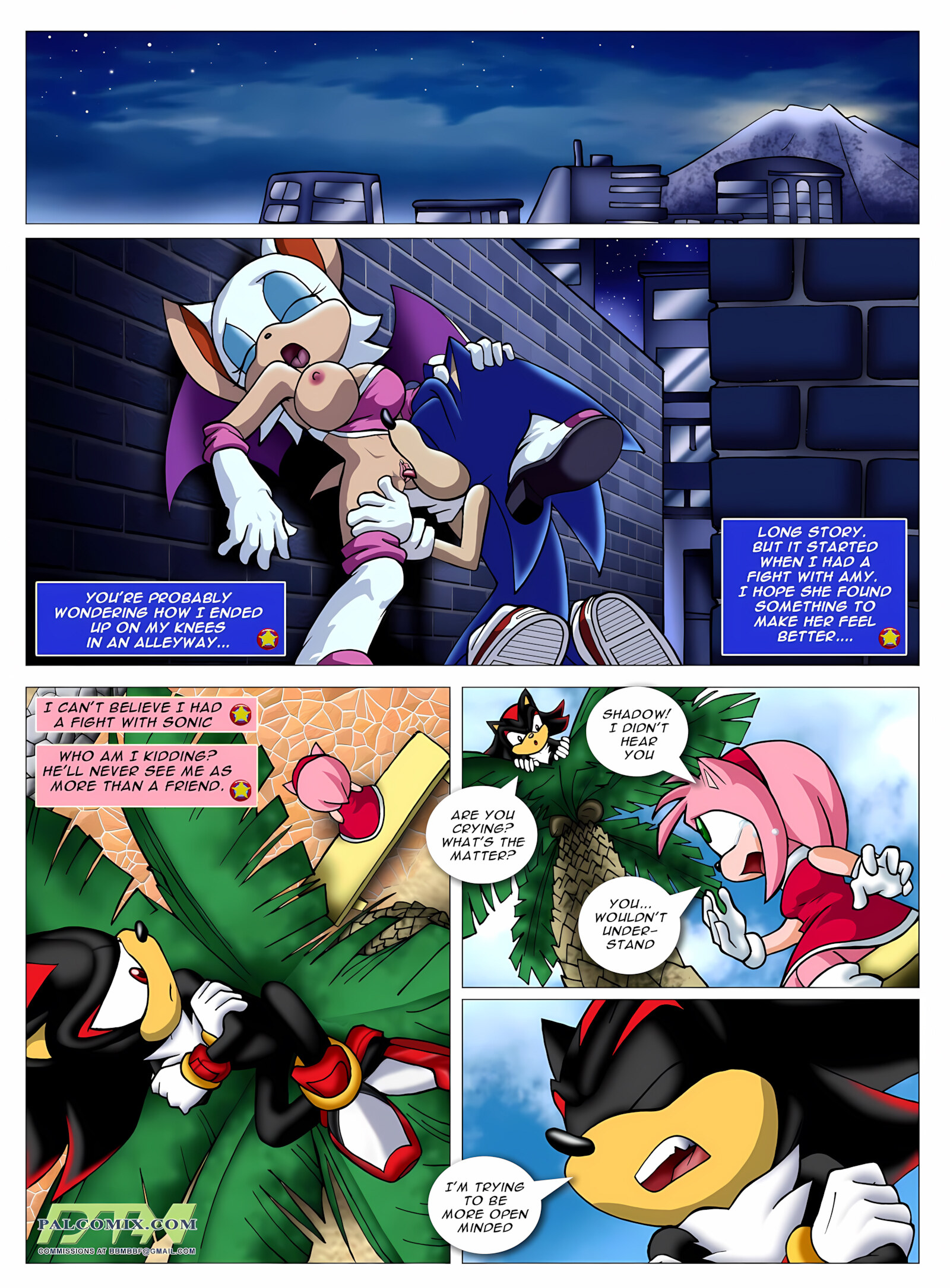 Sonic XXX Project [Palcomix], Sonic XXX Project, page 2 of 18