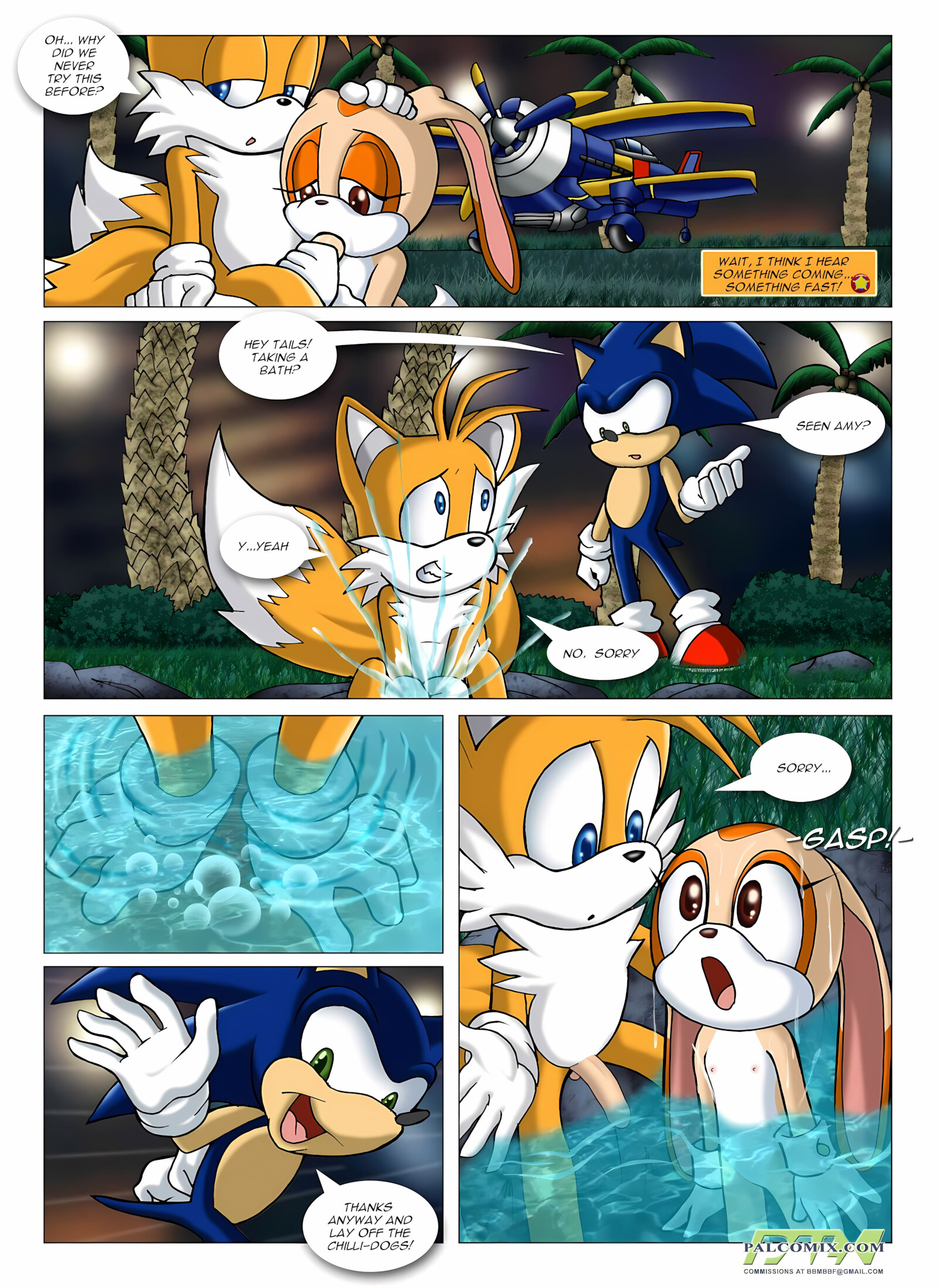 Sonic XXX Project [Palcomix], Sonic XXX Project, page 8 of 18