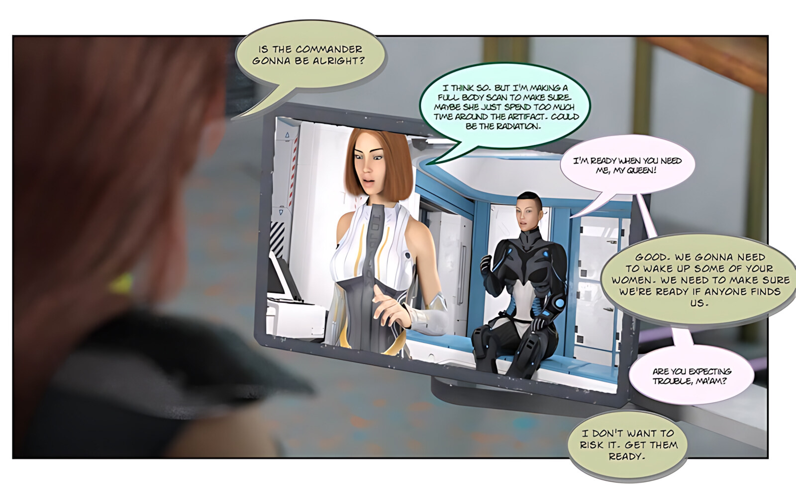 Space Bimbo [ABimboLeb], Space Bimbo, page 17 of 78