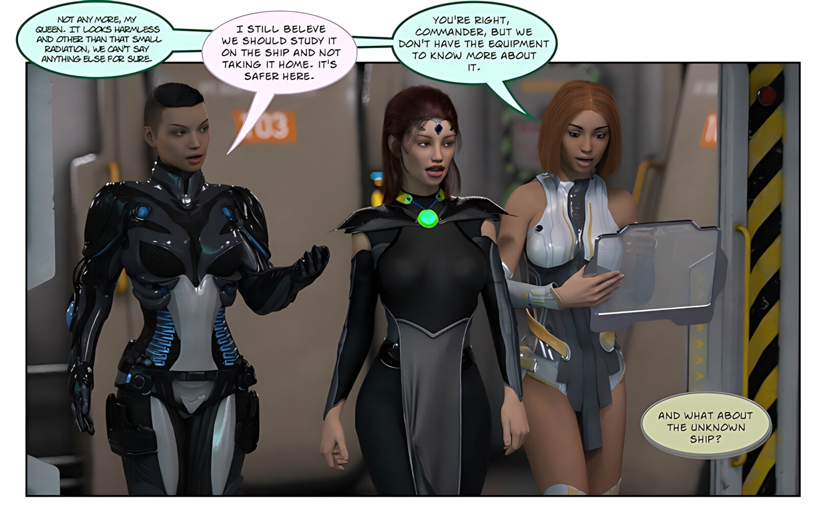Space Bimbo [ABimboLeb], Space Bimbo, page 3 of 78