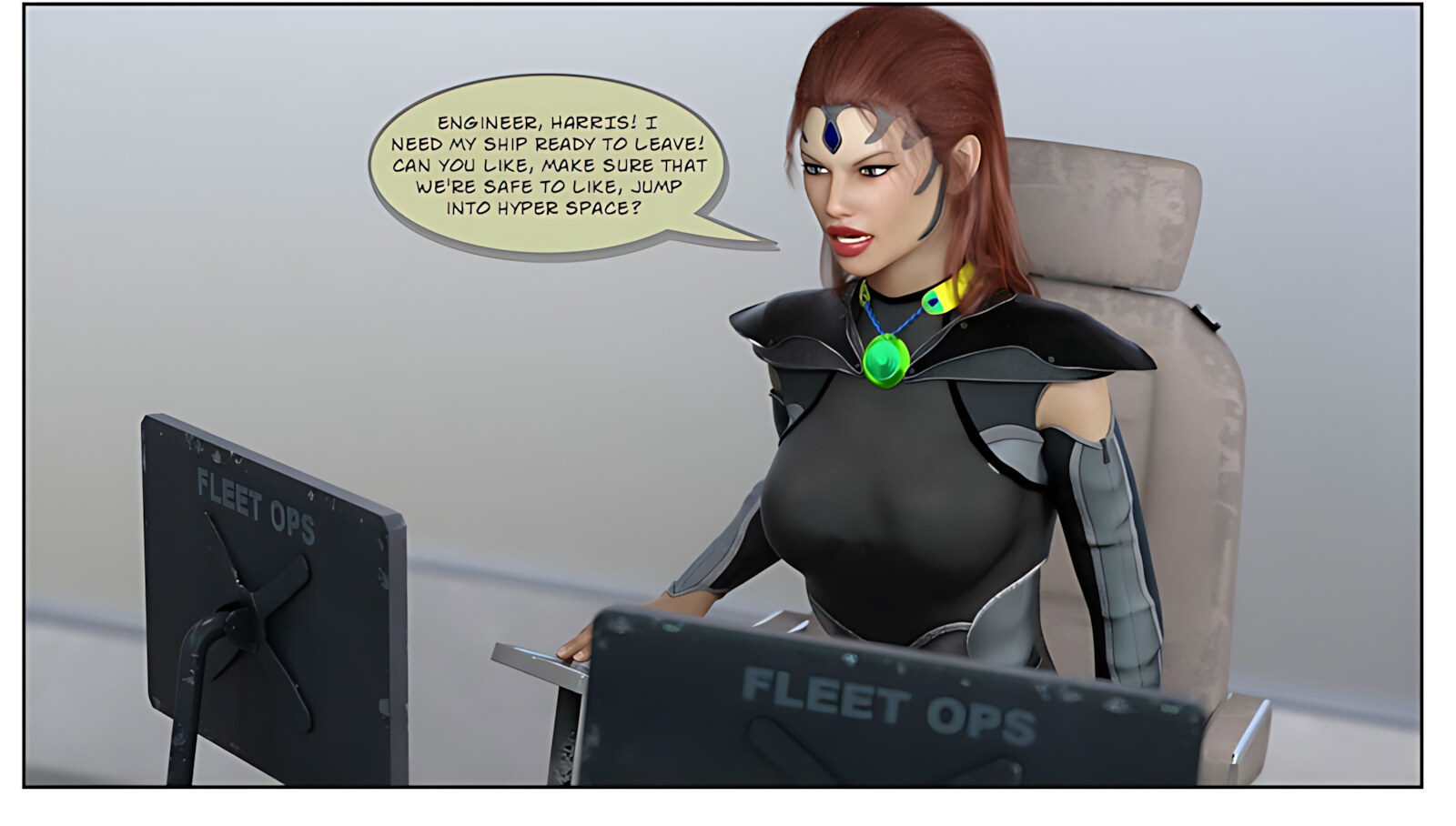 Space Bimbo [ABimboLeb], Space Bimbo, page 28 of 78