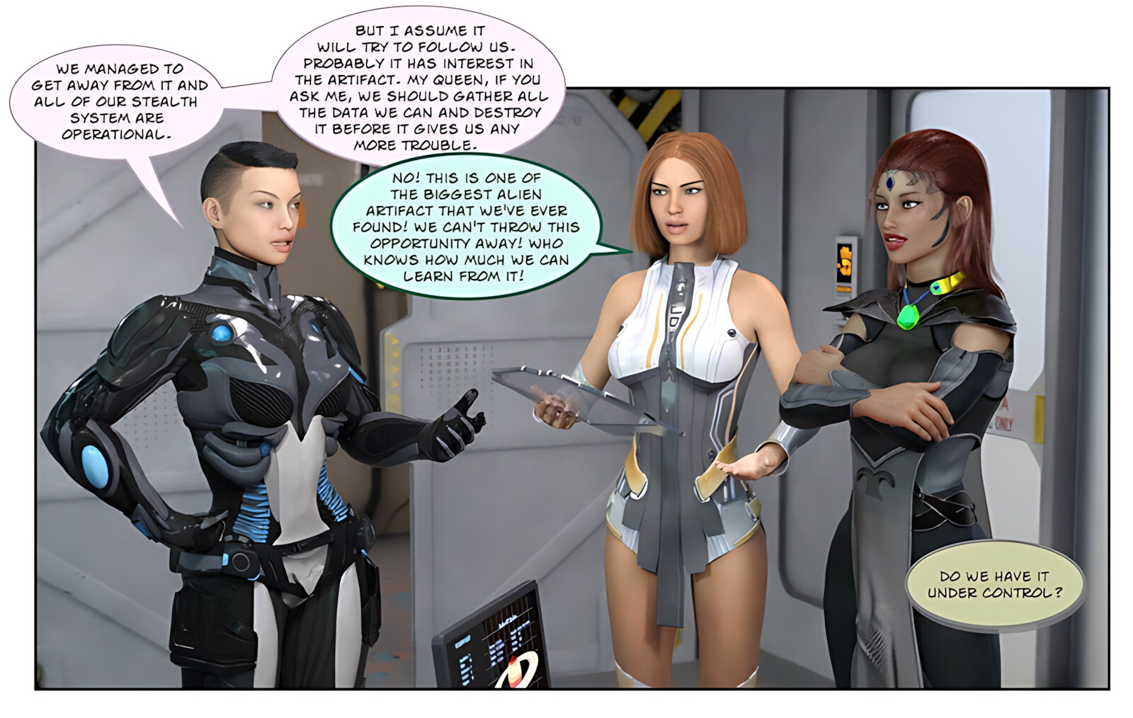 Space Bimbo [ABimboLeb], Space Bimbo, page 4 of 78
