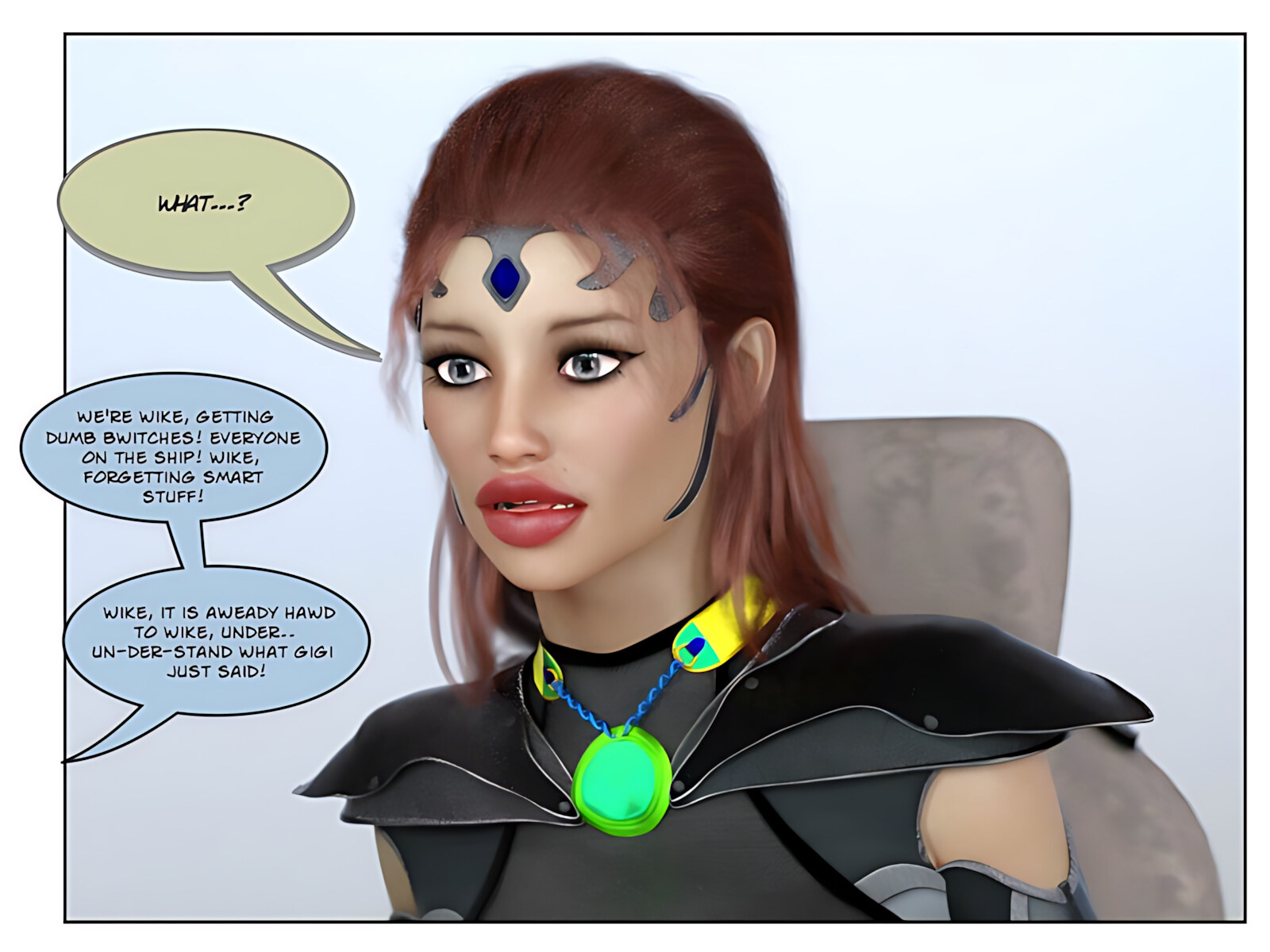 Space Bimbo [ABimboLeb], Space Bimbo, page 34 of 78