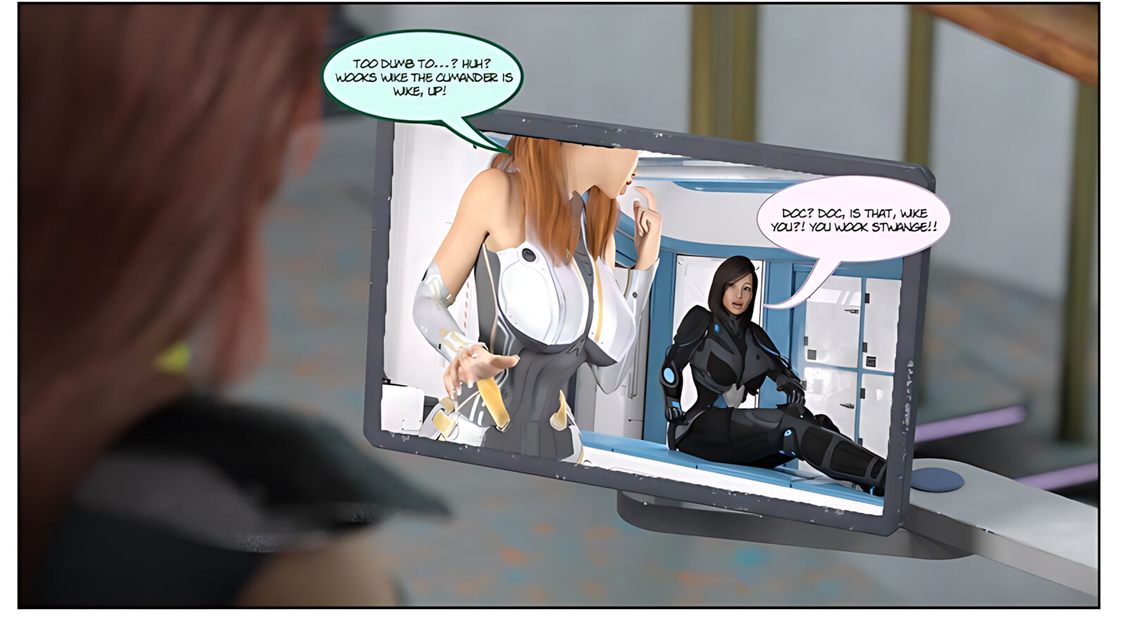 Space Bimbo [ABimboLeb], Space Bimbo, page 39 of 78