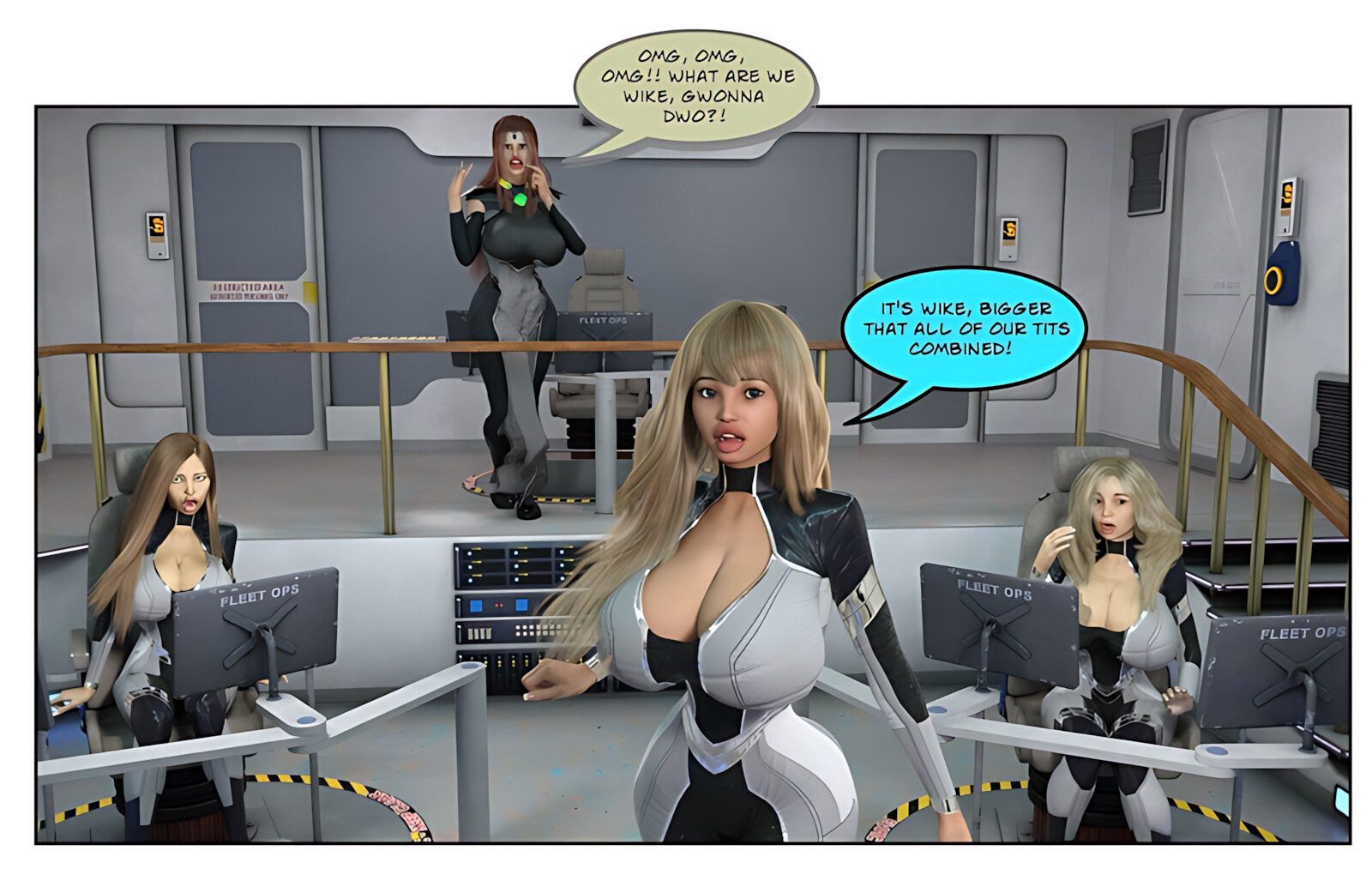 Space Bimbo [ABimboLeb], Space Bimbo, page 56 of 78