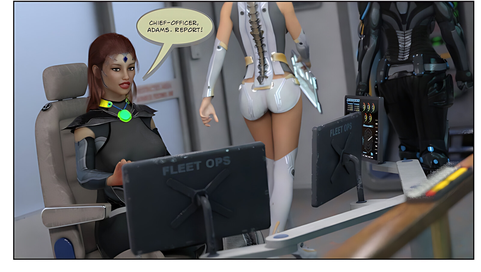 Space Bimbo [ABimboLeb], Space Bimbo, page 7 of 78