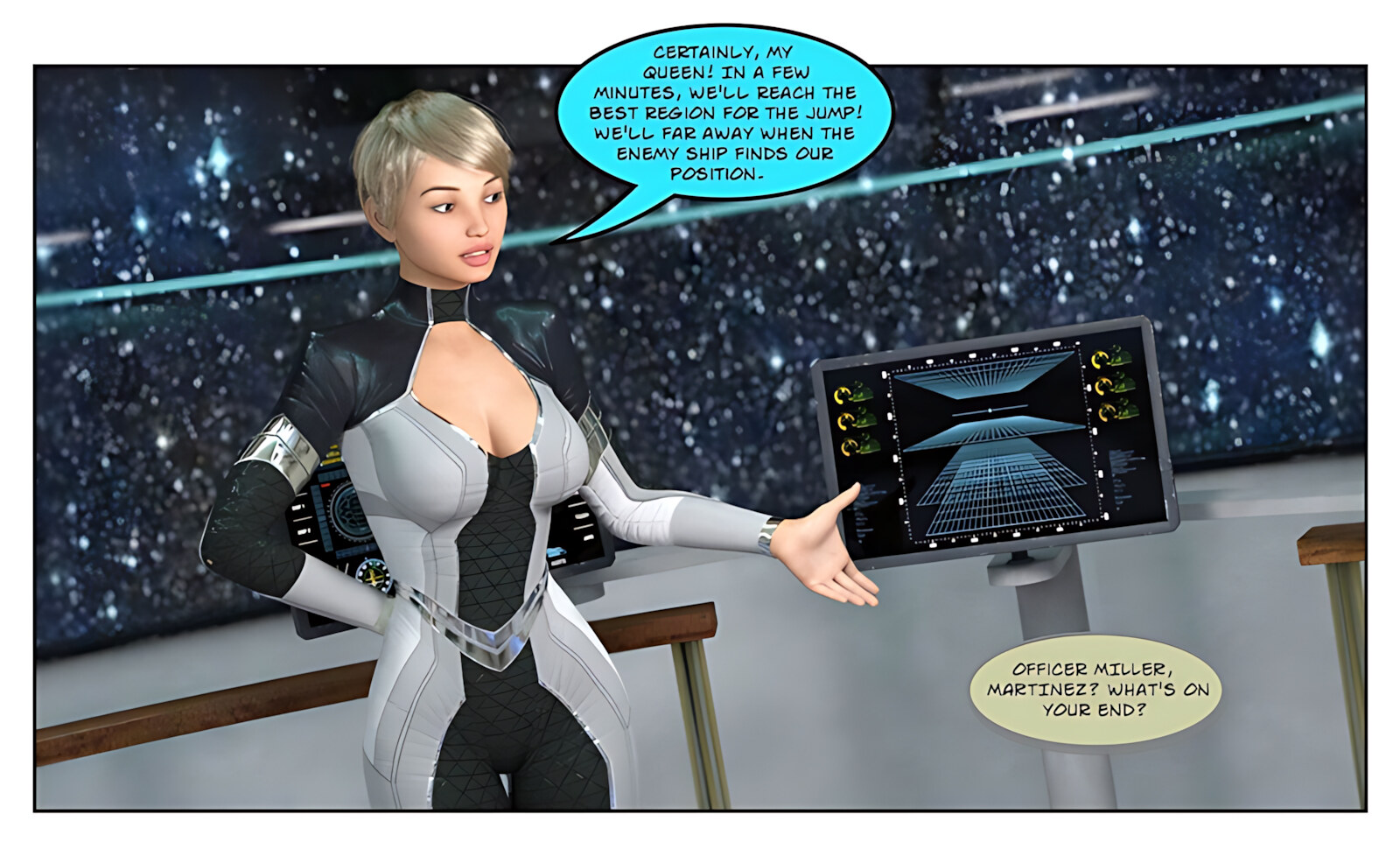 Space Bimbo [ABimboLeb], Space Bimbo, page 9 of 78