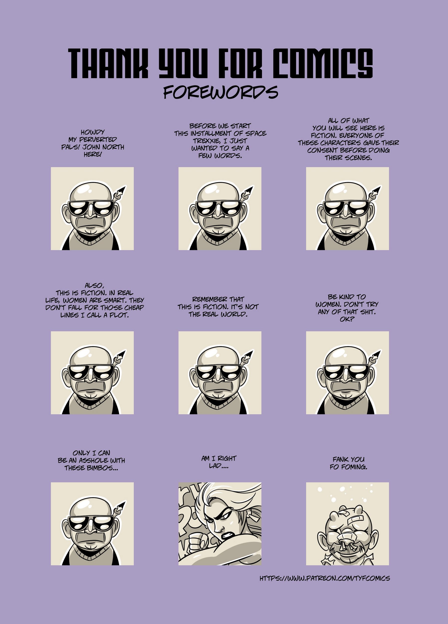 Space Trexxie [John North], Space Trexxie, page 2 of 19