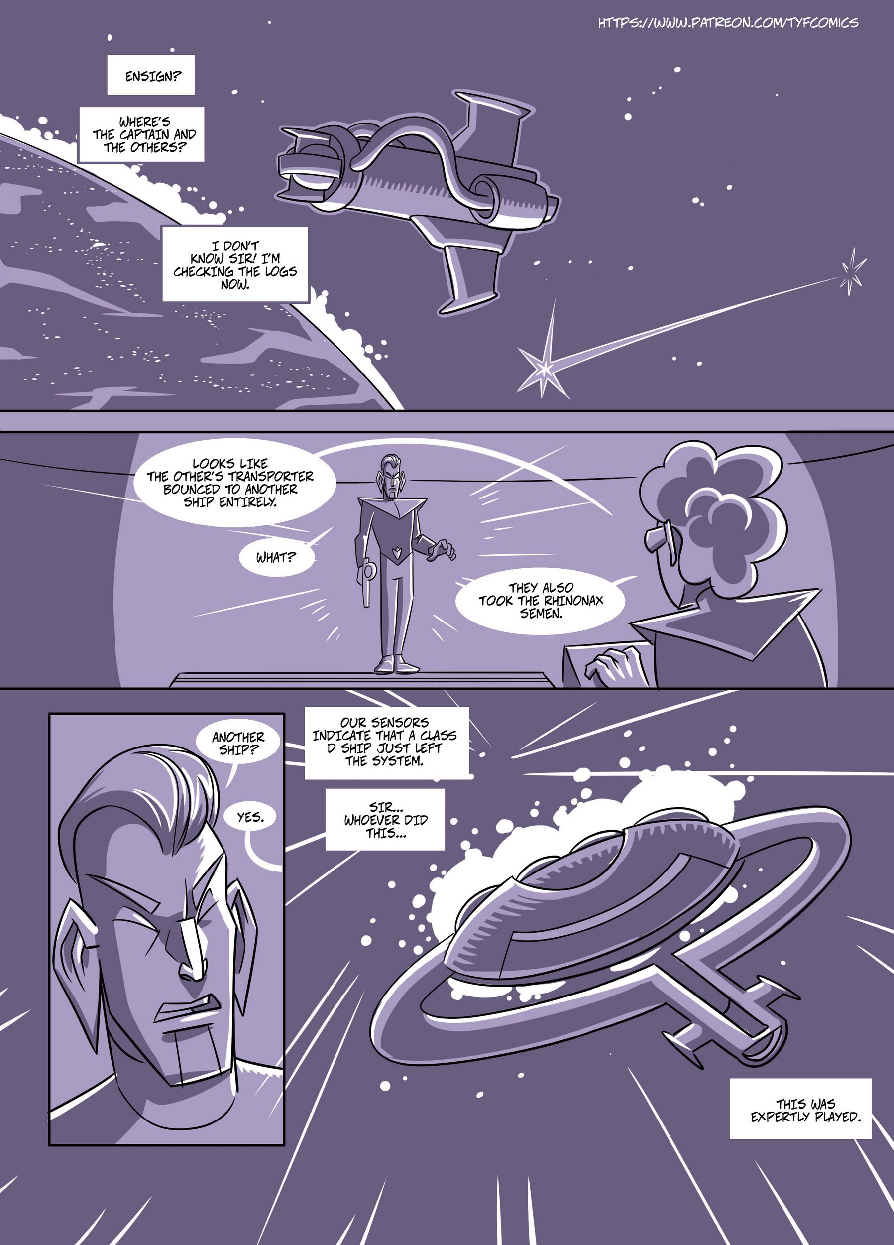 Space Trexxie [John North], Space Trexxie, page 18 of 19