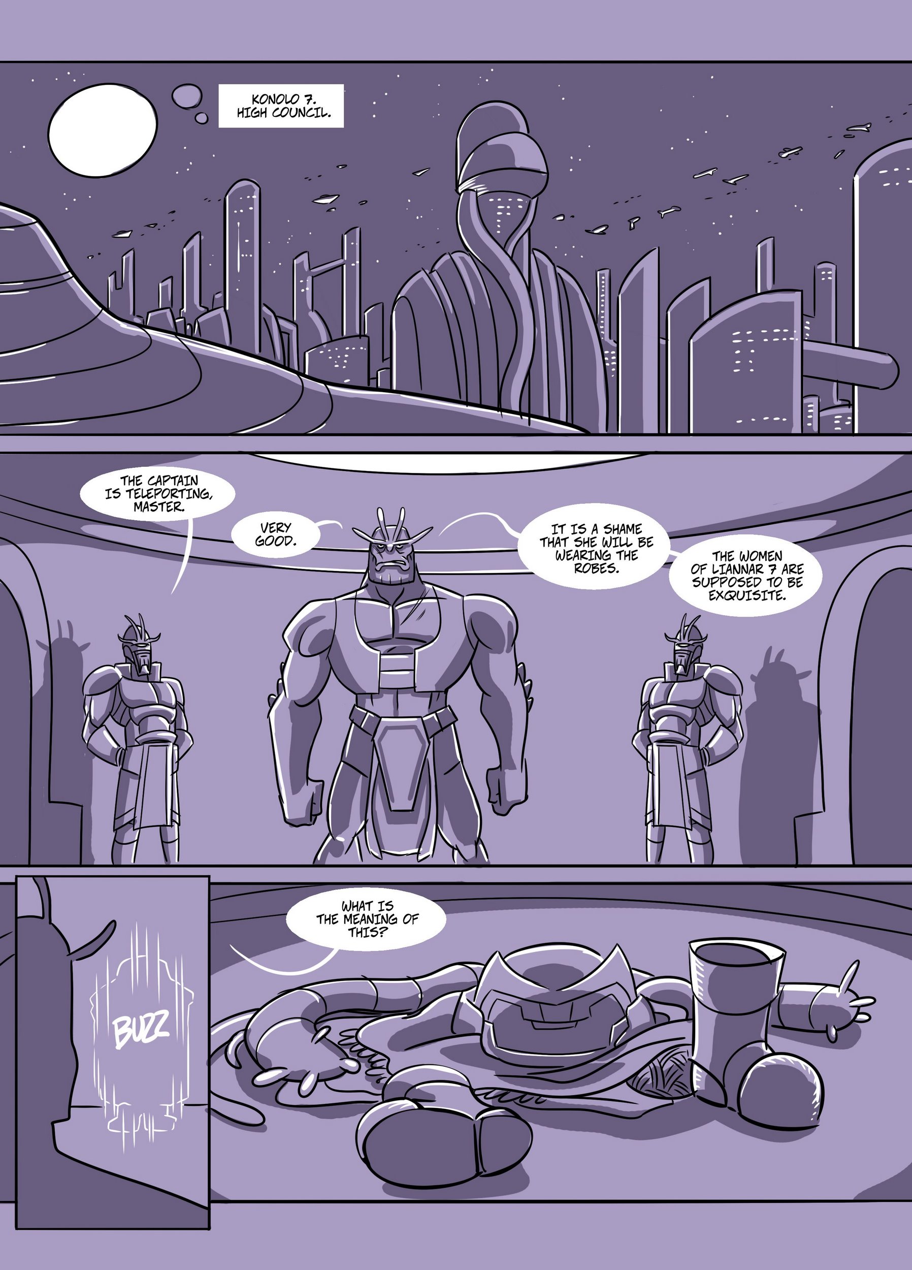 Space Trexxie [John North], Space Trexxie, page 5 of 19