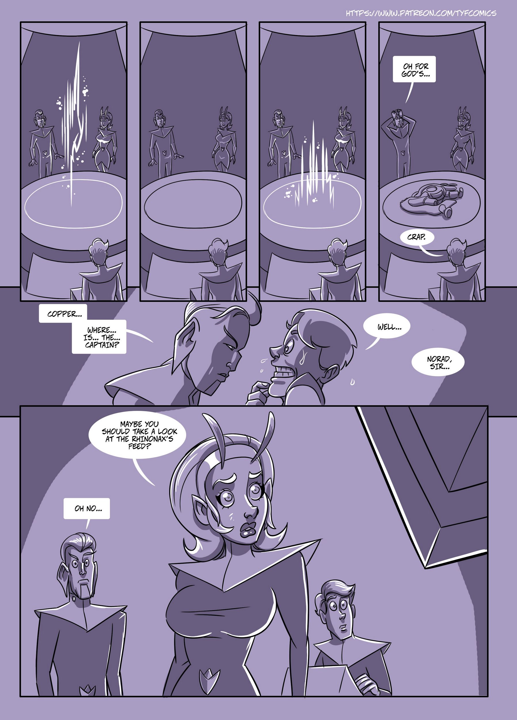 Space Trexxie [John North], Space Trexxie, page 7 of 19