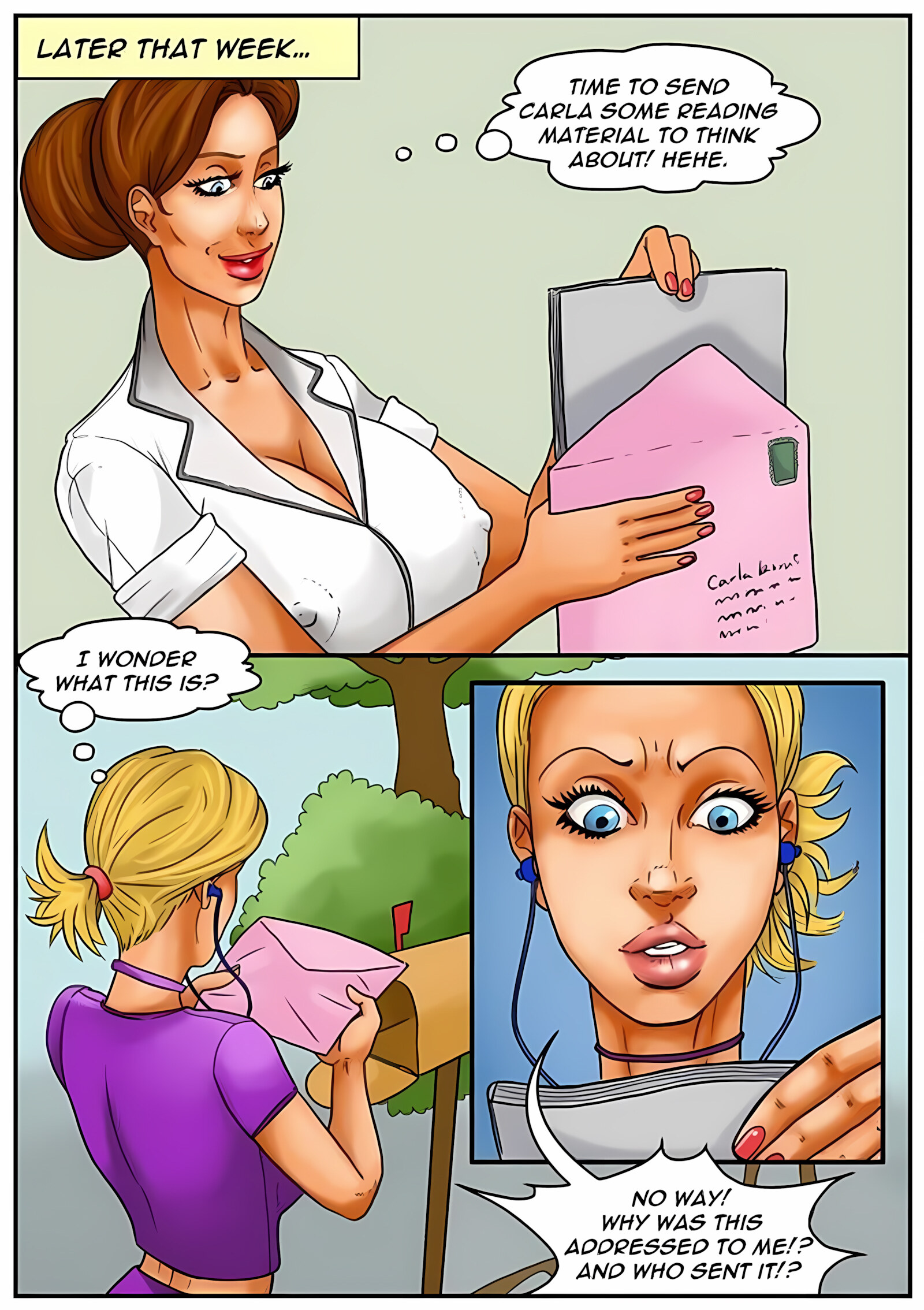 Sperm Bank [Kaos Comics], Sperm Bank 2, page 6 of 35