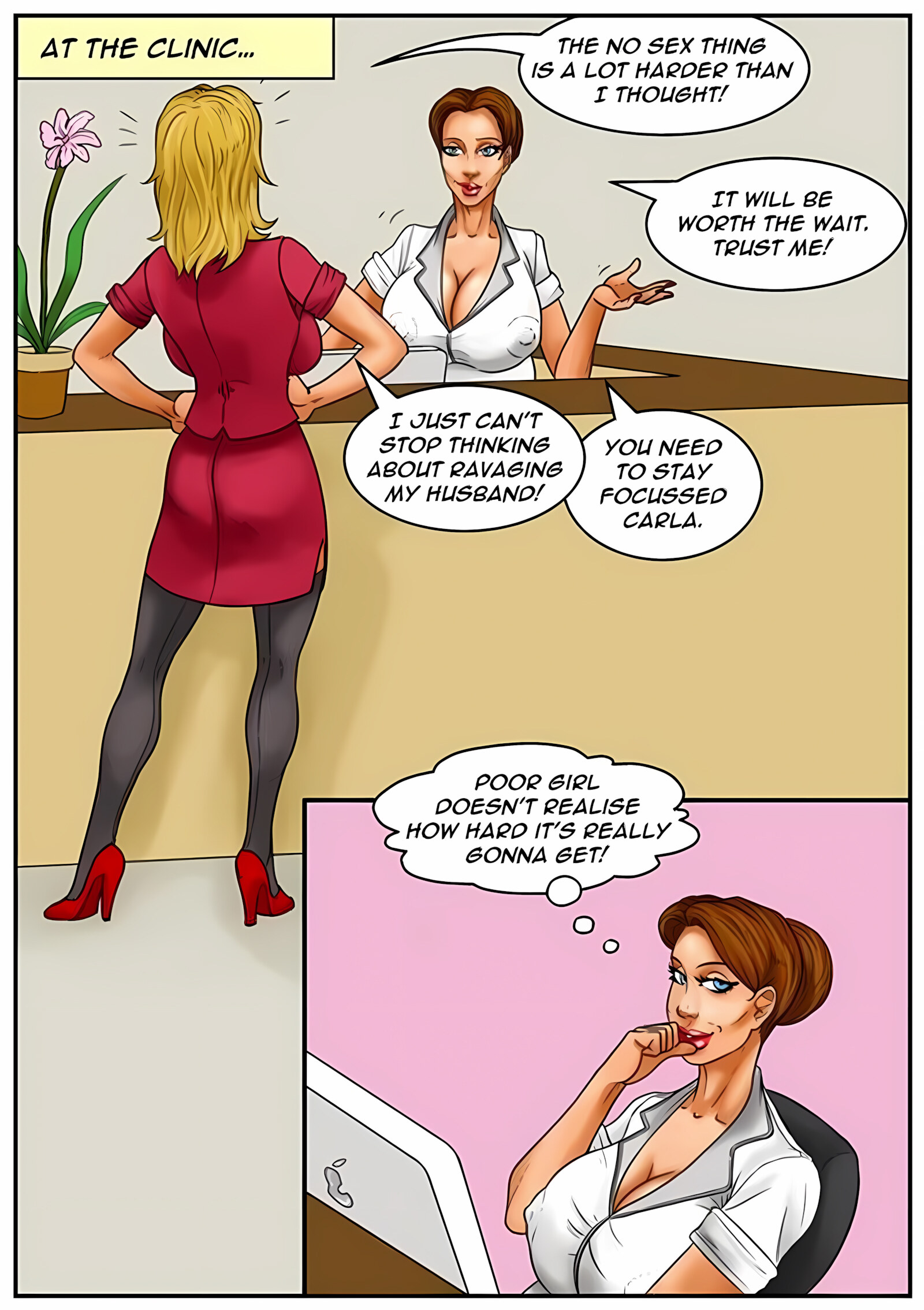 Sperm Bank [Kaos Comics], Sperm Bank 2, page 8 of 35