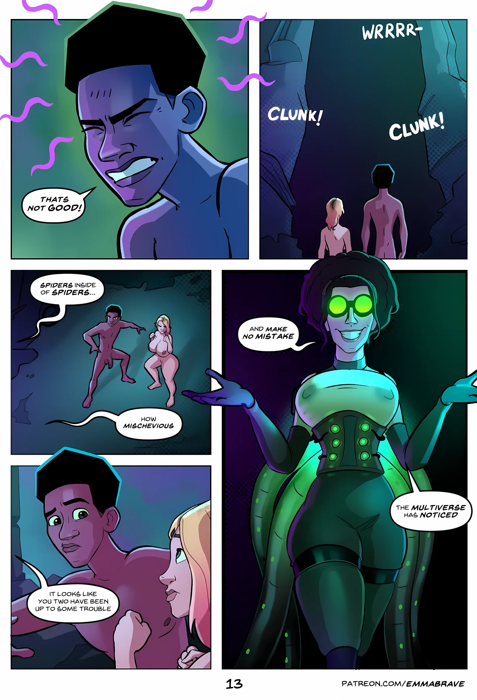 Spiderverse +18 [caiman2], Spiderverse +18, page 17 of 22
