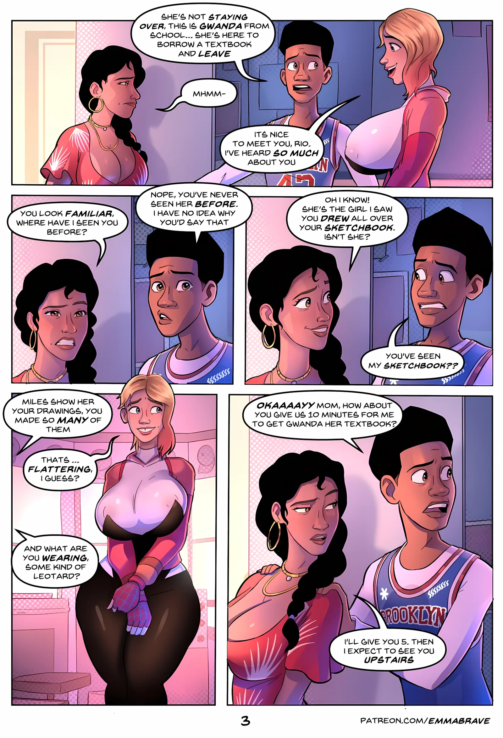Spiderverse +18 [caiman2], Spiderverse +18, page 6 of 22