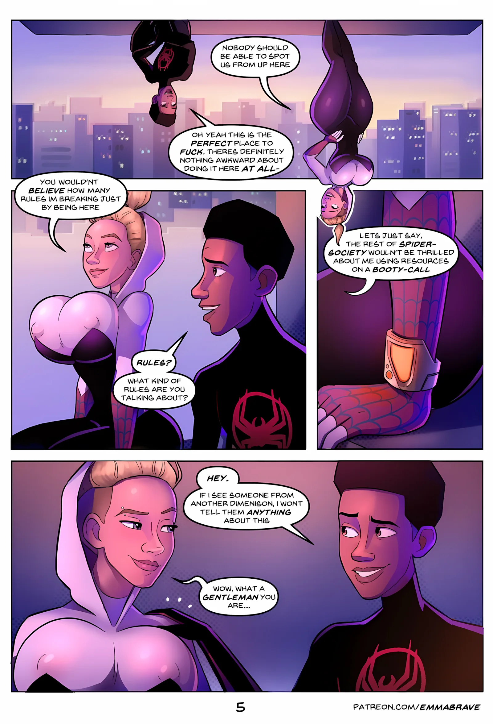 Spiderverse +18 [caiman2], Spiderverse +18, page 9 of 22