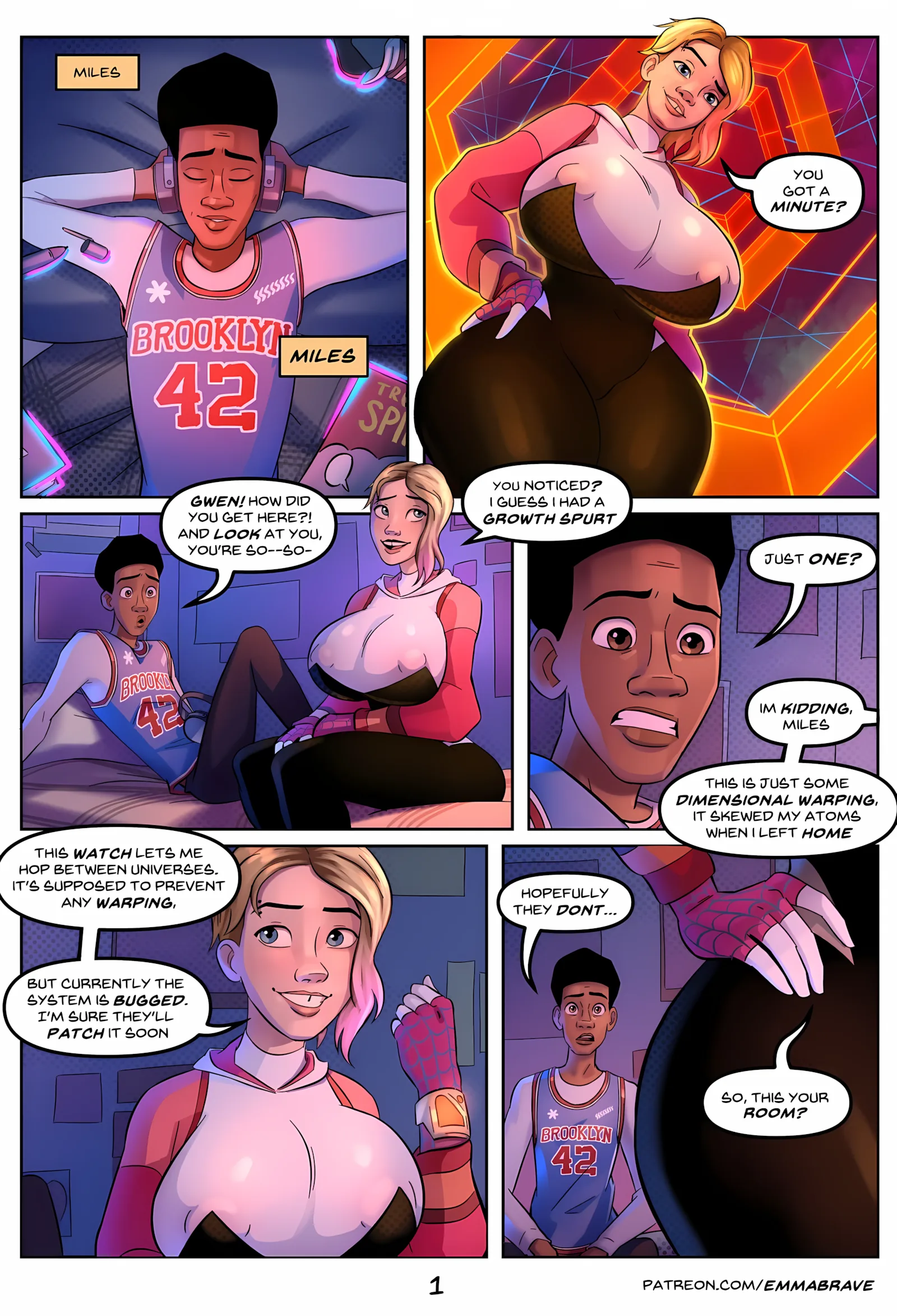 Spiderverse [EmmaBrave], Spiderverse, page 2 of 15